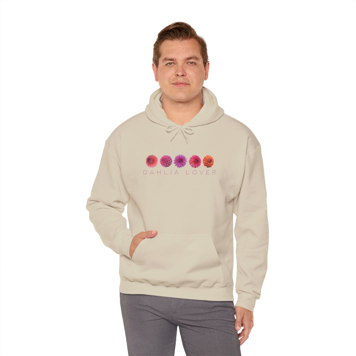 Dahlia Lover Hoodie - Cozy Unisex Sweatshirt for Flower Enthusiasts, Perfect Gift for Gardening Lovers, Spring Fashion, Blooms