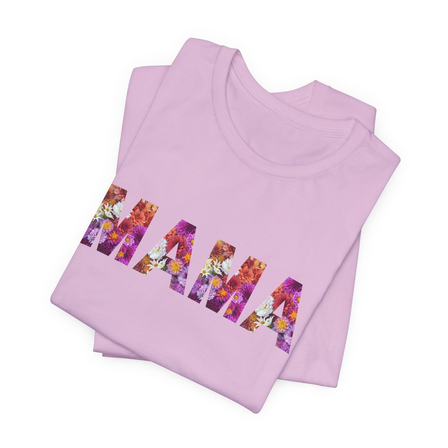 Floral Mama Tee - Perfect for Mother's Day, Gifts for Moms, Casual Wear, Baby Showers, Family Reunions