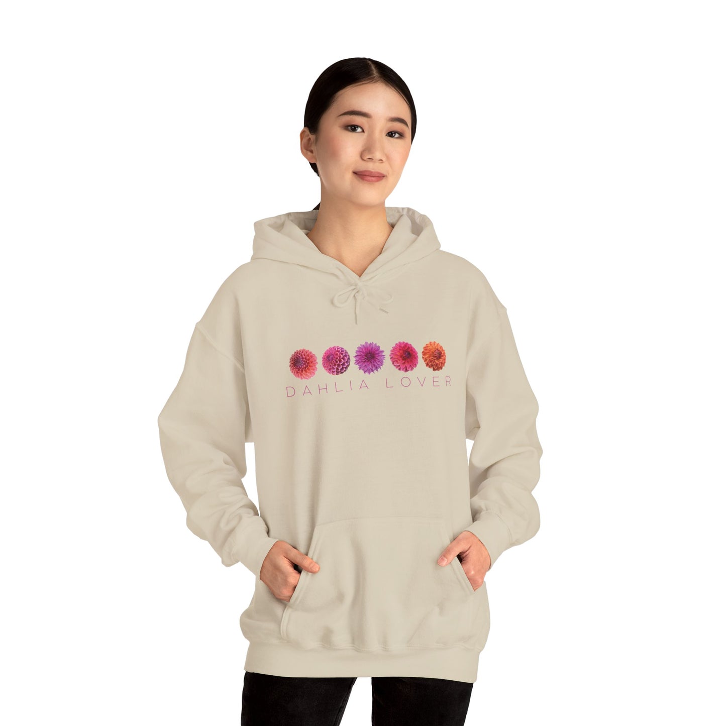 Dahlia Lover Hoodie - Cozy Unisex Sweatshirt for Flower Enthusiasts, Perfect Gift for Gardening Lovers, Spring Fashion, Blooms
