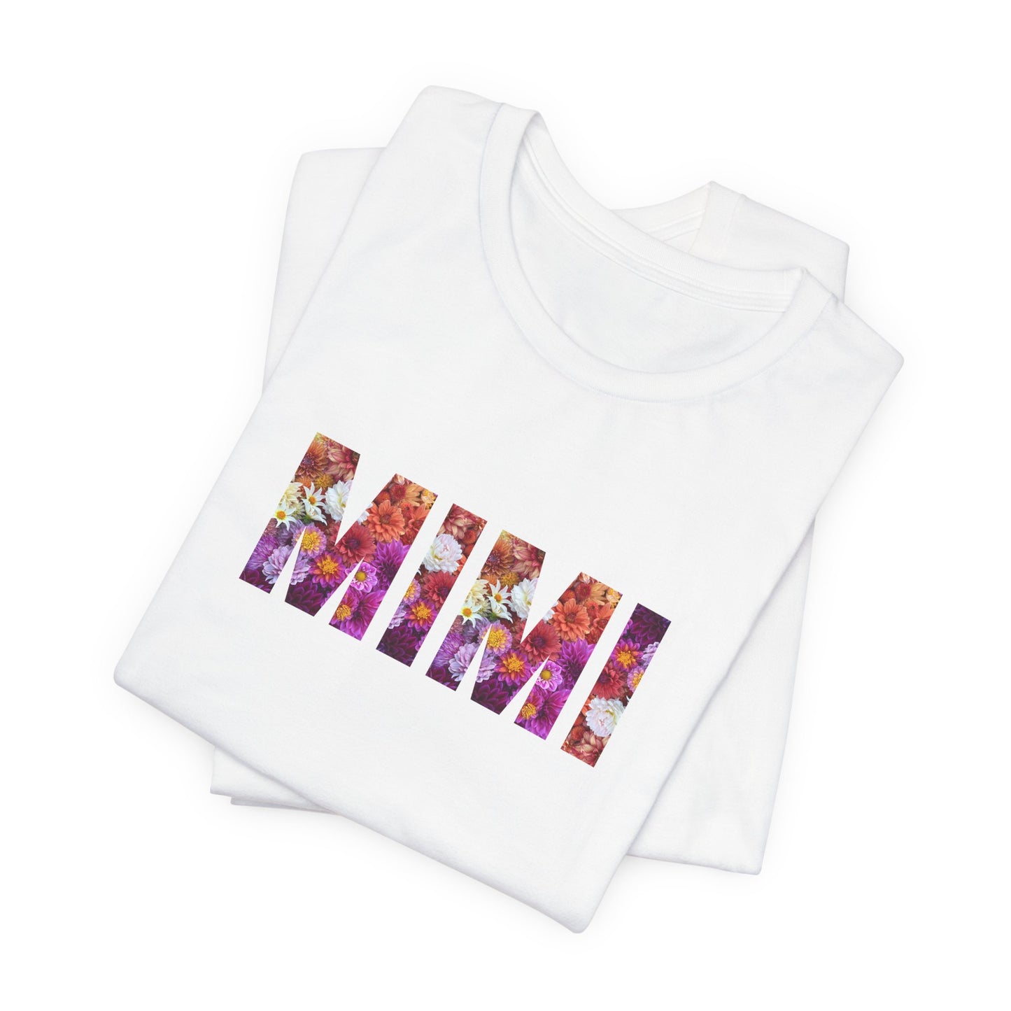 Floral Mimi Grandma Tee - Perfect for Mother's Day, Gifts for Moms and Grandmas