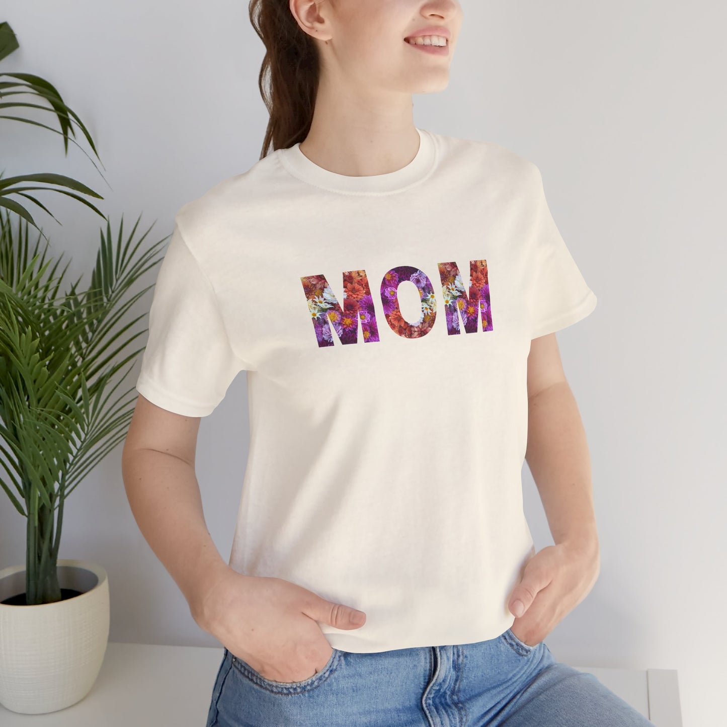 Floral Mom Tee - Perfect for Mother's Day, Gifts for Moms