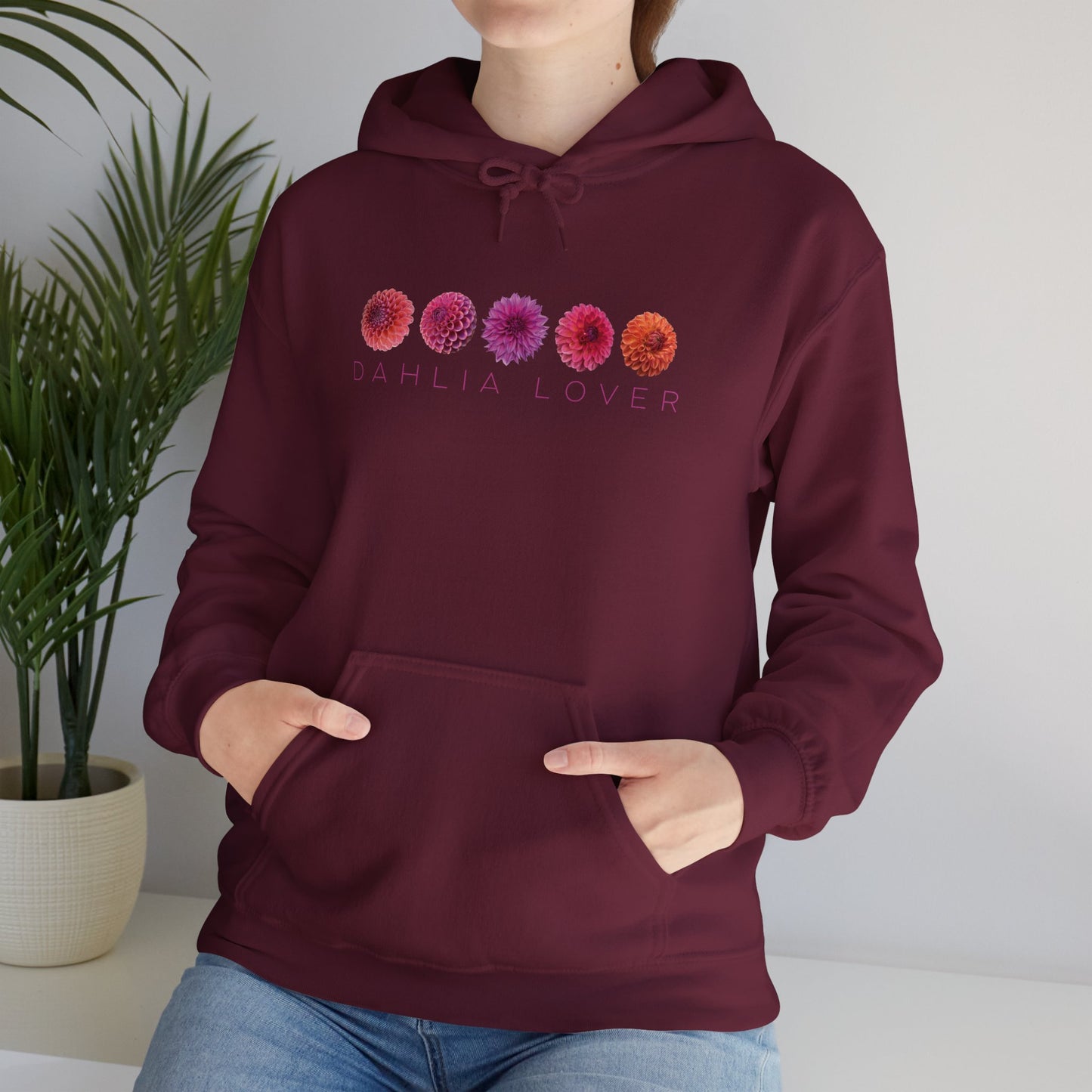 Dahlia Lover Hoodie - Cozy Unisex Sweatshirt for Flower Enthusiasts, Perfect Gift for Gardening Lovers, Spring Fashion, Blooms