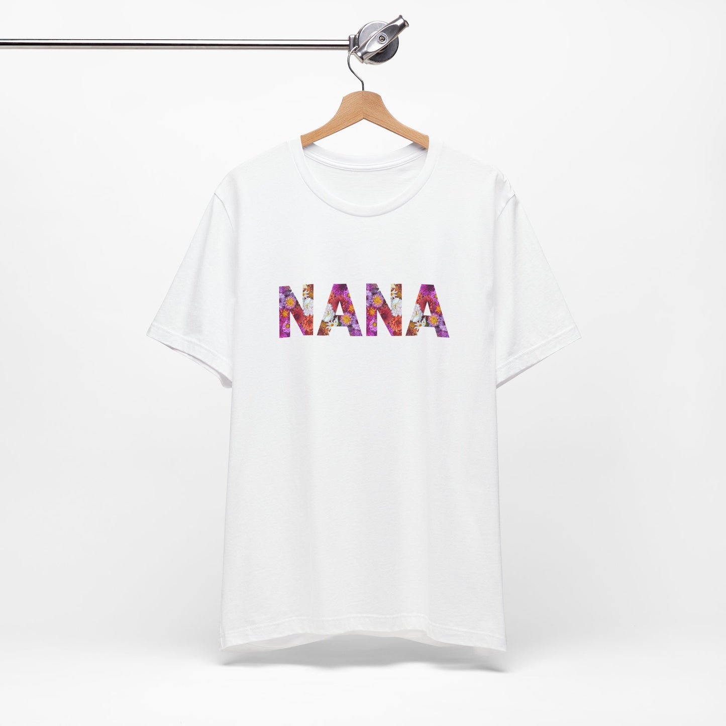 Floral Nana Tee - Perfect for Mother's Day, Gifts for Moms and Grandmas