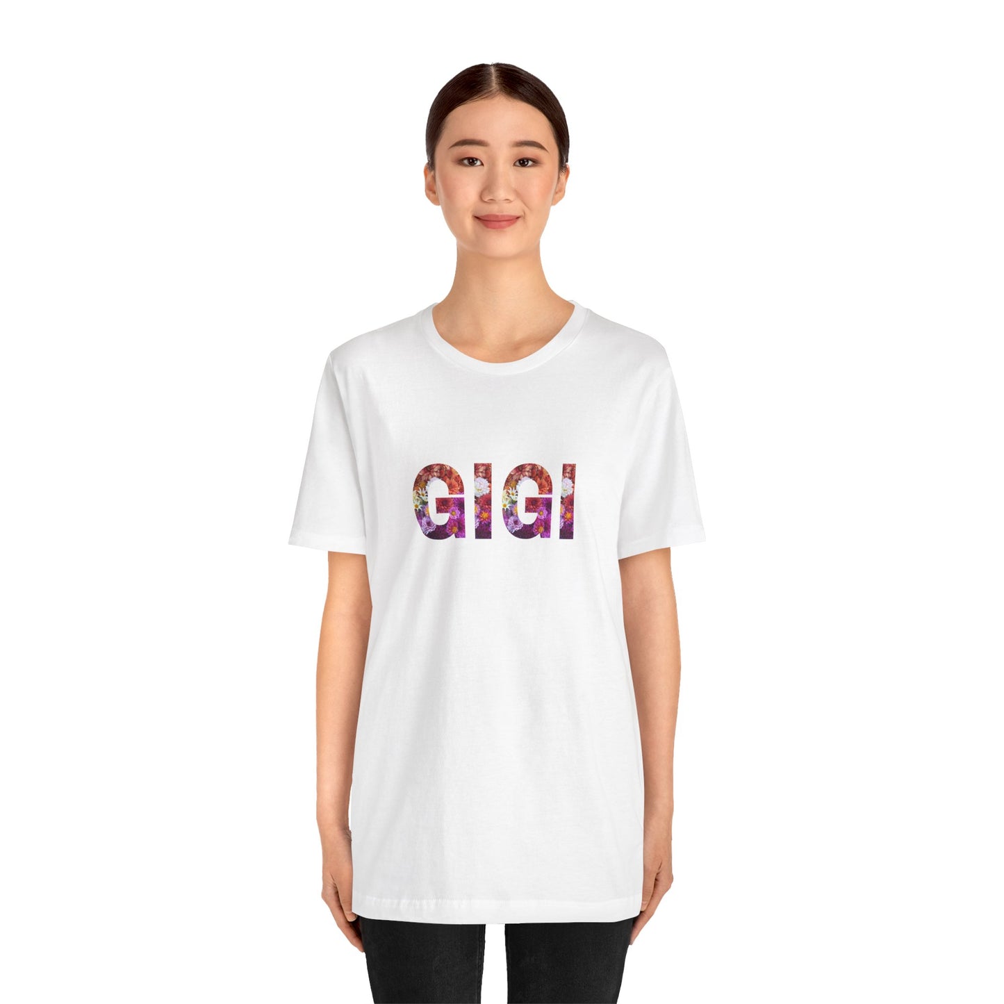 Floral Gigi Grandma Tee - Perfect for Mother's Day, Gifts for Moms and Grandmas
