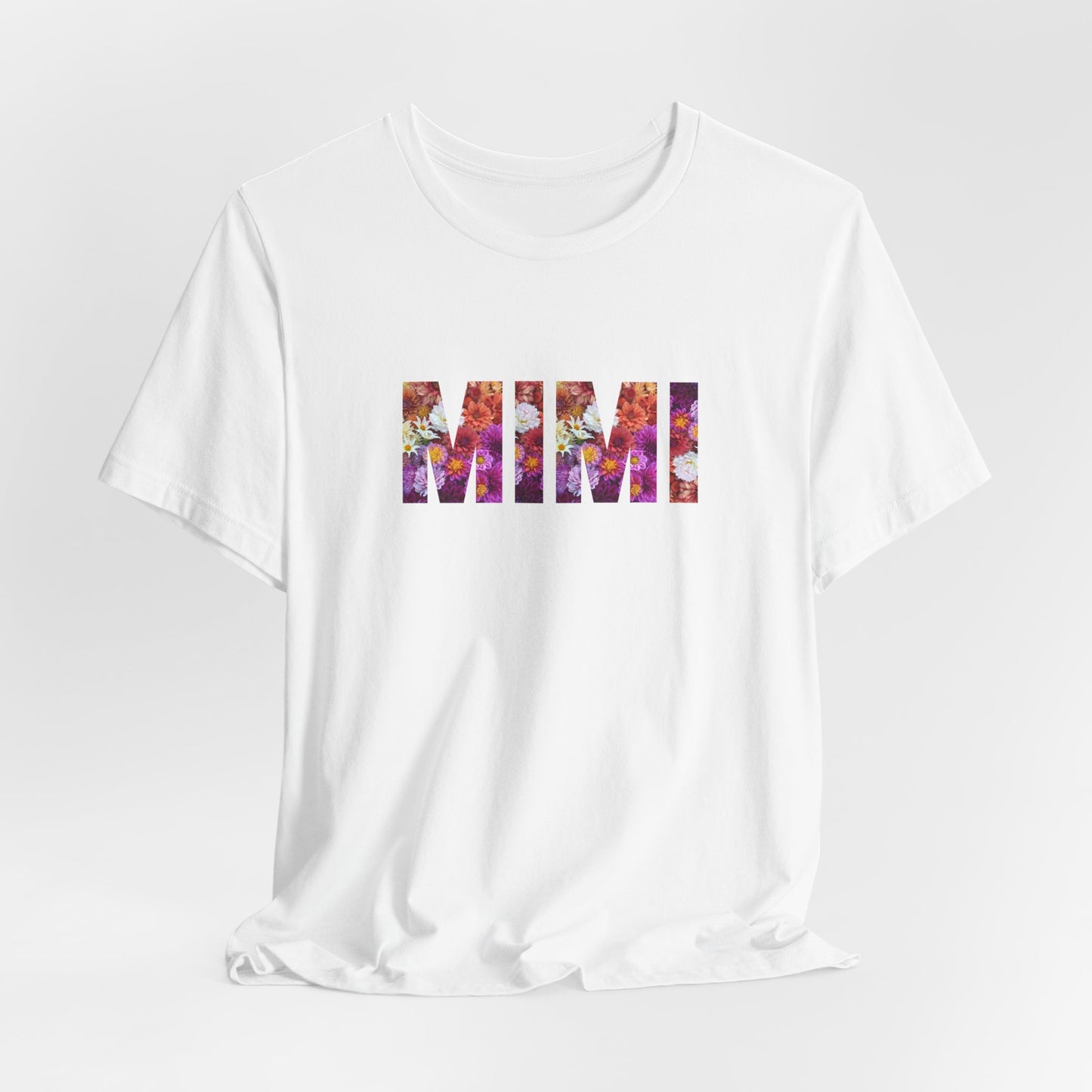 Floral Mimi Grandma Tee - Perfect for Mother's Day, Gifts for Moms and Grandmas