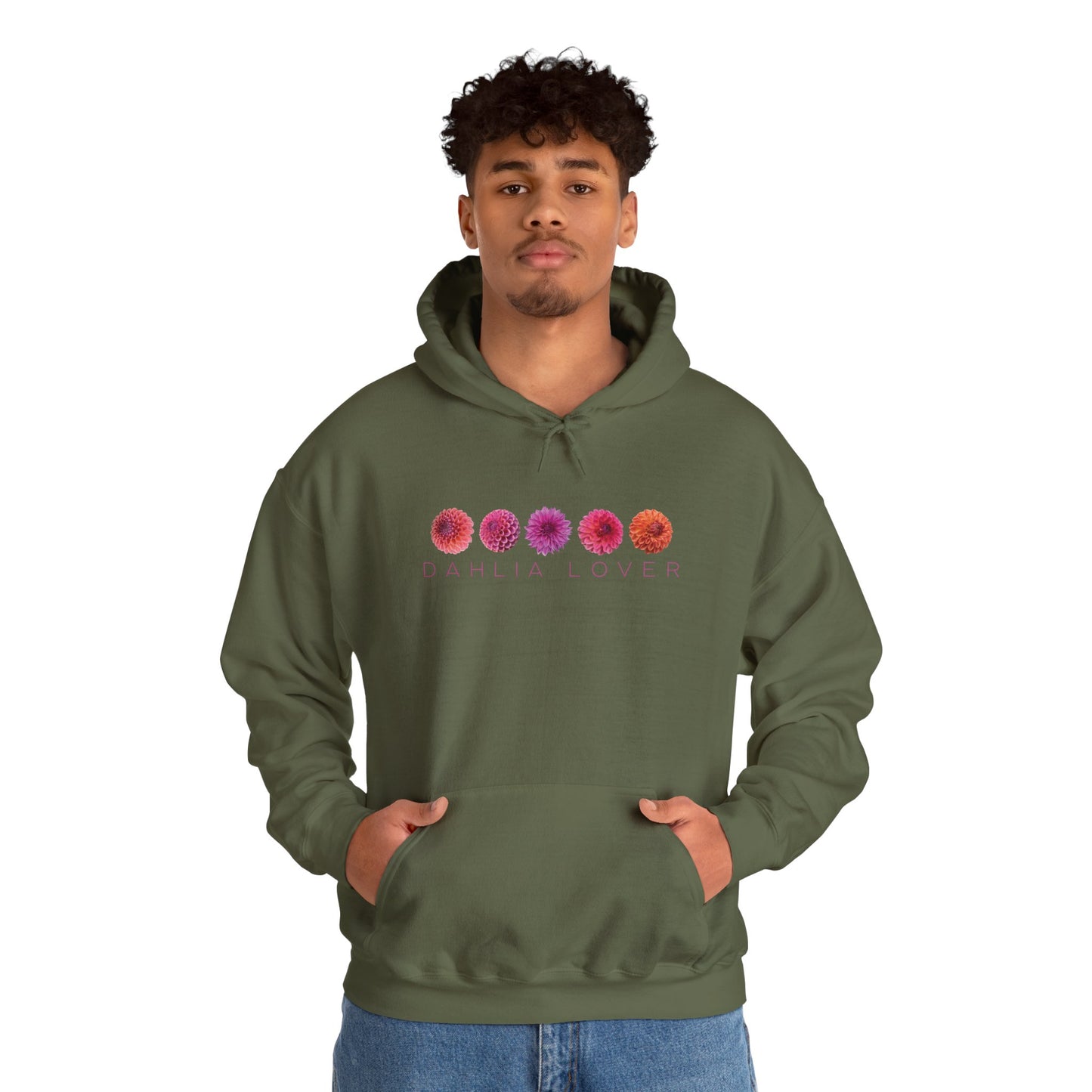 Dahlia Lover Hoodie - Cozy Unisex Sweatshirt for Flower Enthusiasts, Perfect Gift for Gardening Lovers, Spring Fashion, Blooms