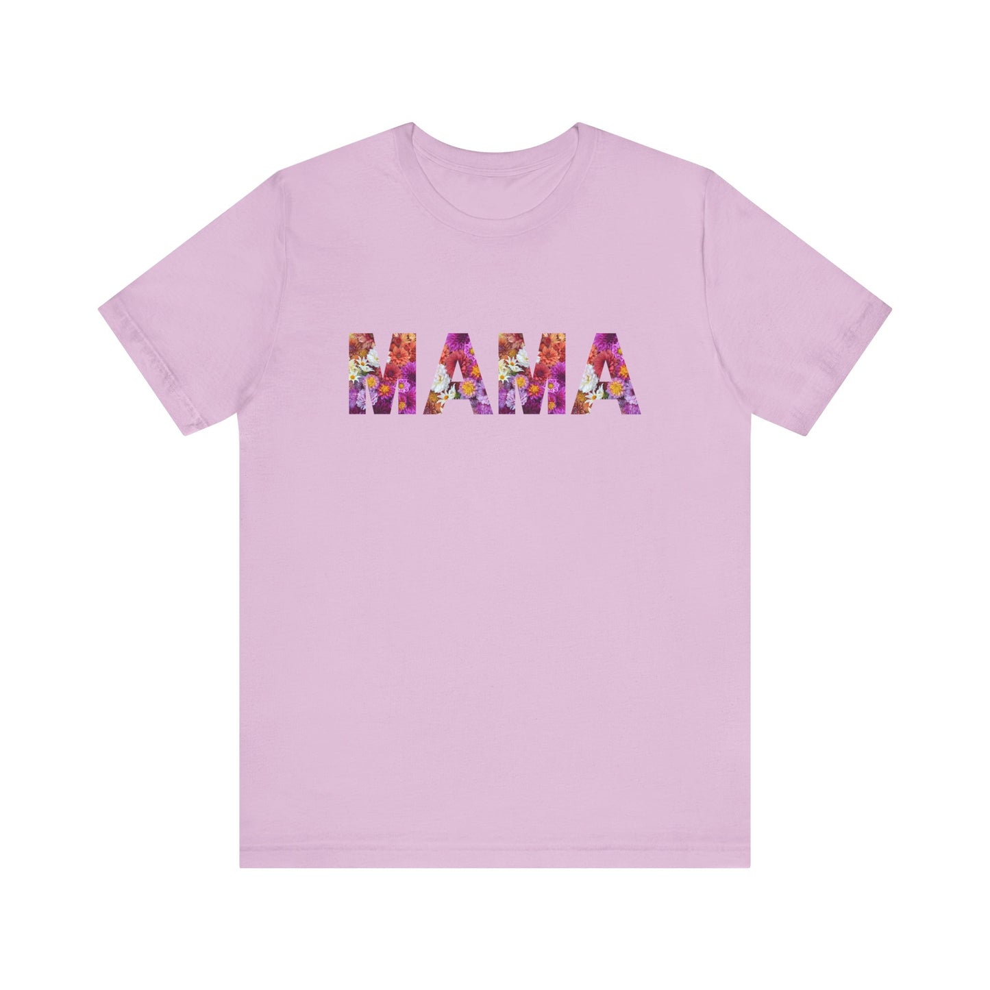 Floral Mama Tee - Perfect for Mother's Day, Gifts for Moms, Casual Wear, Baby Showers, Family Reunions