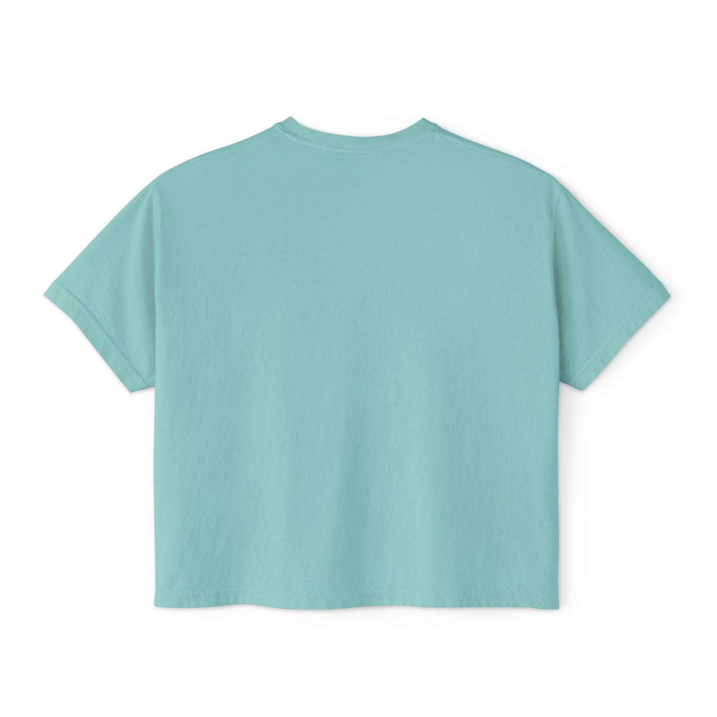 Floral Women's Boxy Tee - Wren's Stems Dahlia Tee
