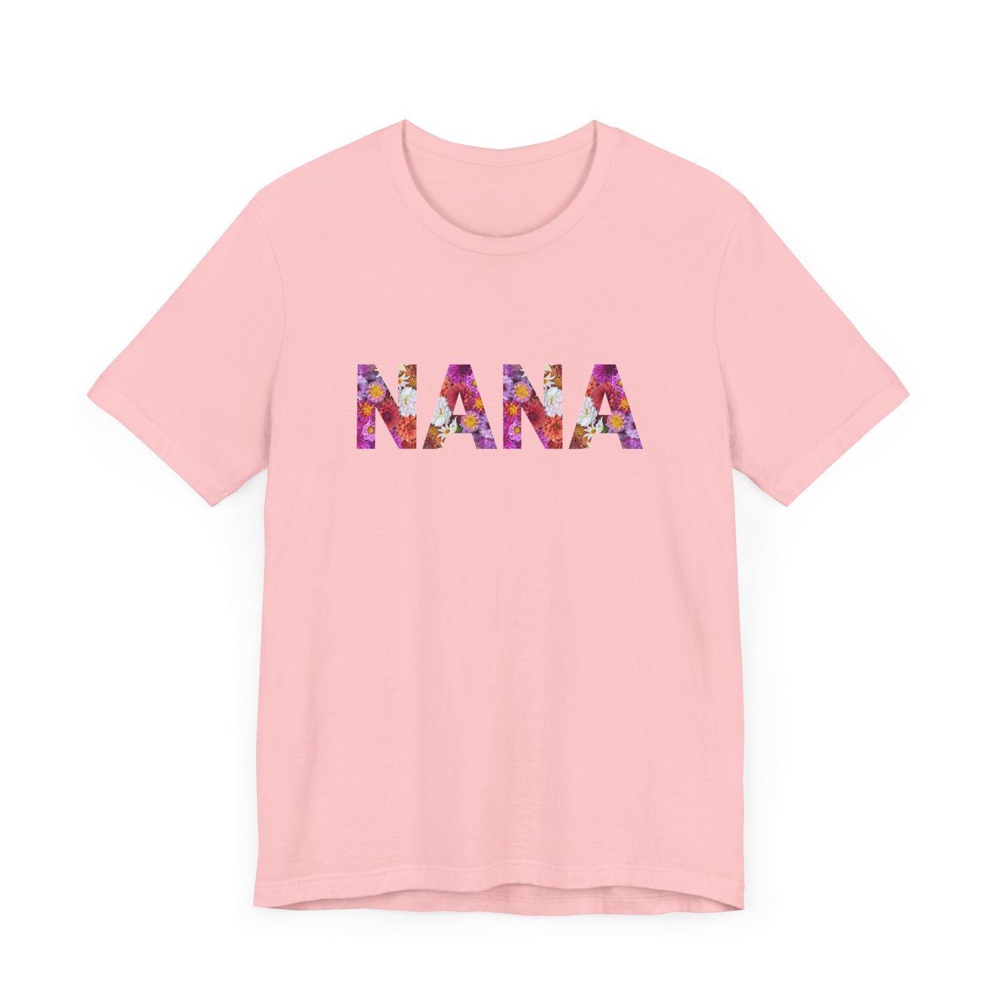 Floral Nana Tee - Perfect for Mother's Day, Gifts for Moms and Grandmas