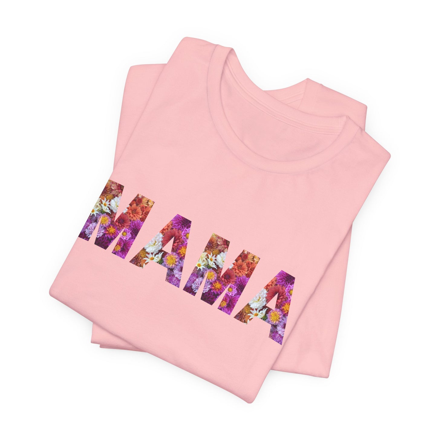 Floral Mama Tee - Perfect for Mother's Day, Gifts for Moms, Casual Wear, Baby Showers, Family Reunions
