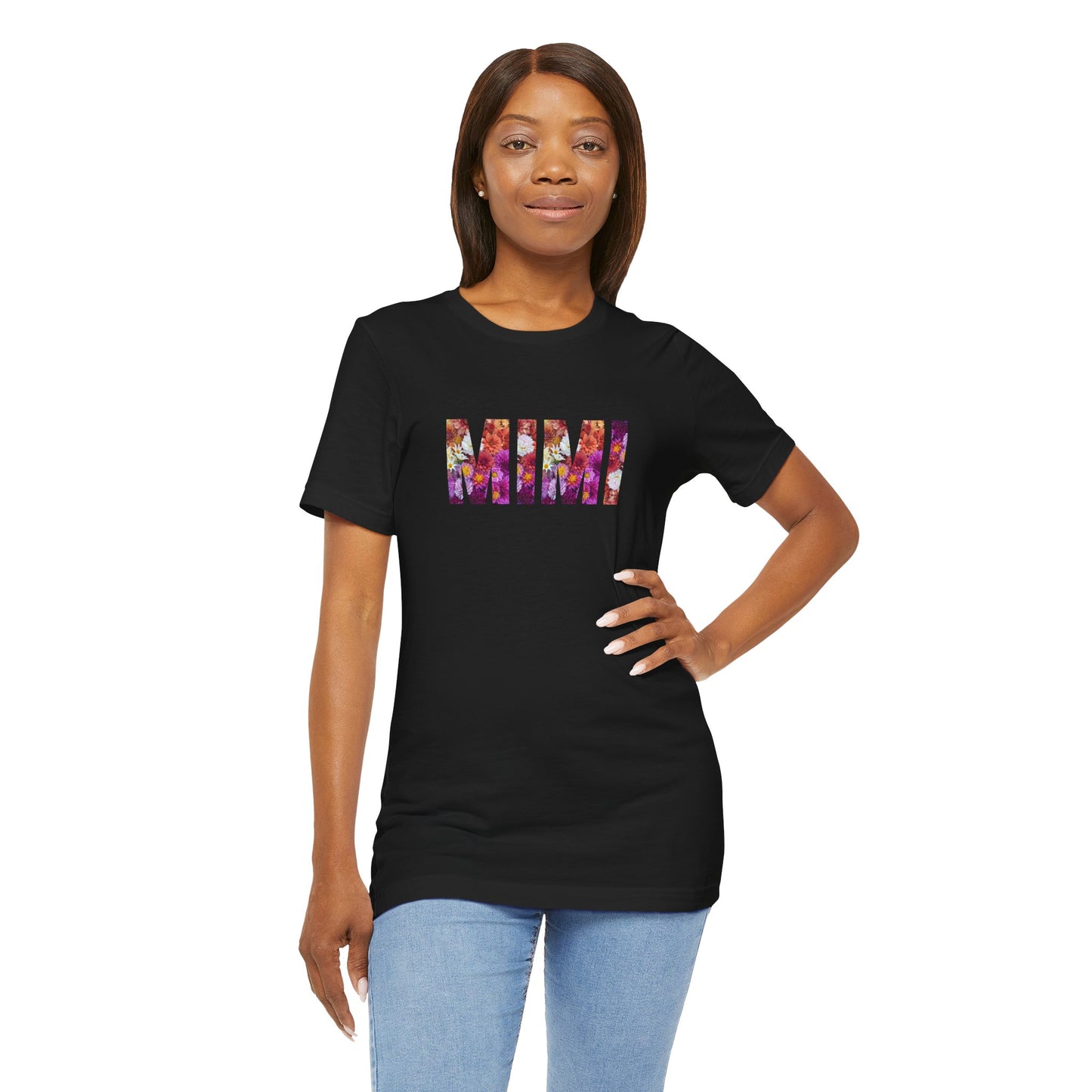 Floral Mimi Grandma Tee - Perfect for Mother's Day, Gifts for Moms and Grandmas