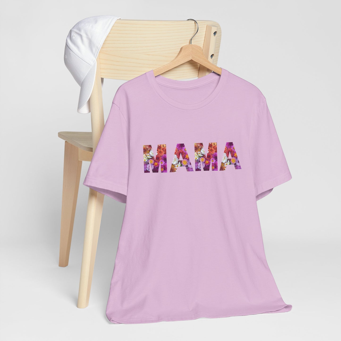 Floral Mama Tee - Perfect for Mother's Day, Gifts for Moms, Casual Wear, Baby Showers, Family Reunions