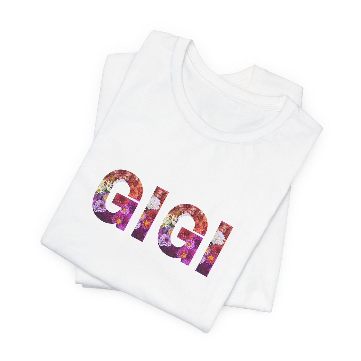 Floral Gigi Grandma Tee - Perfect for Mother's Day, Gifts for Moms and Grandmas