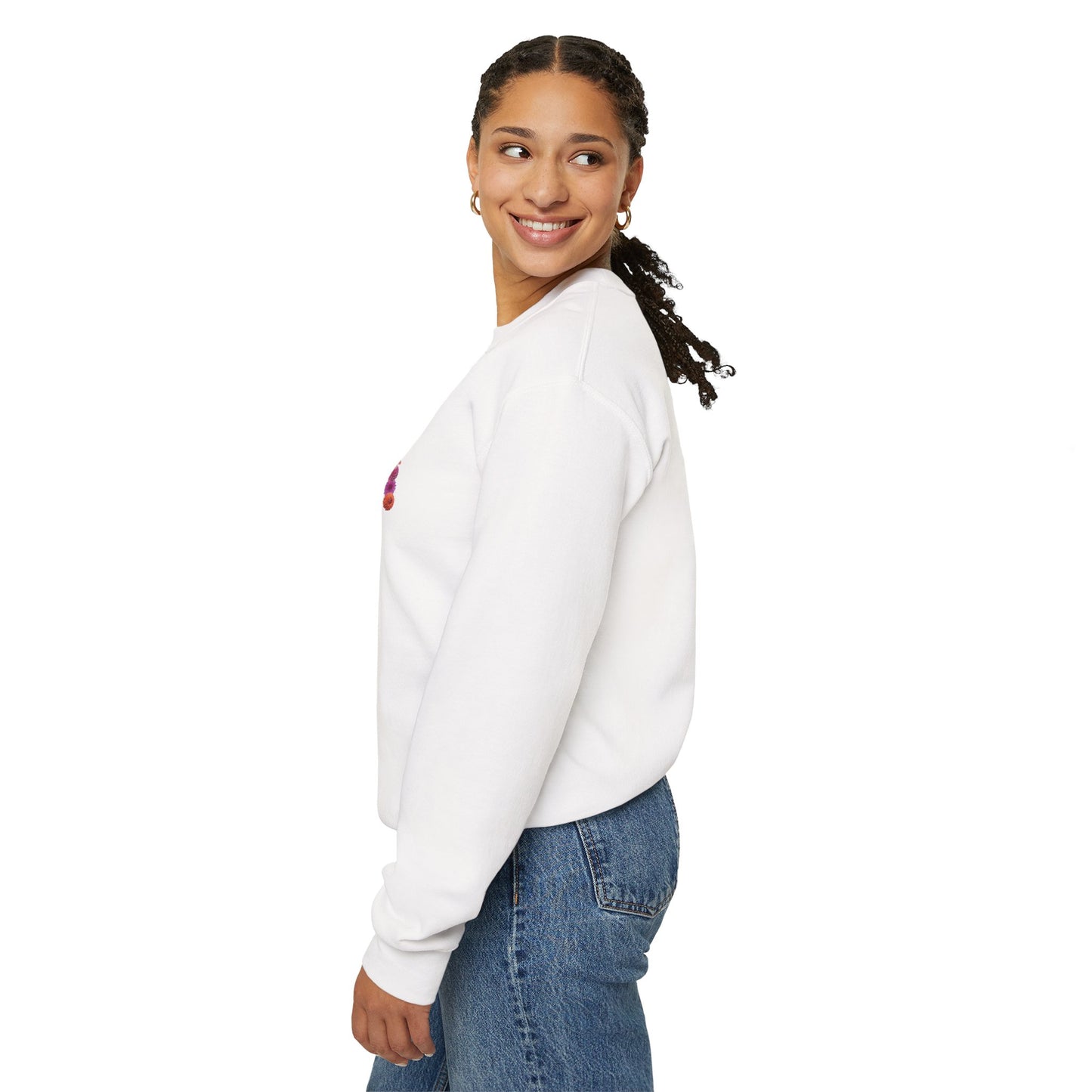 Dahlia Love Sweatshirt - Cozy Floral Crewneck for Spring, Perfect Gift for Flower Lovers, Everyday Casual Wear, Mother's Day, Birthday