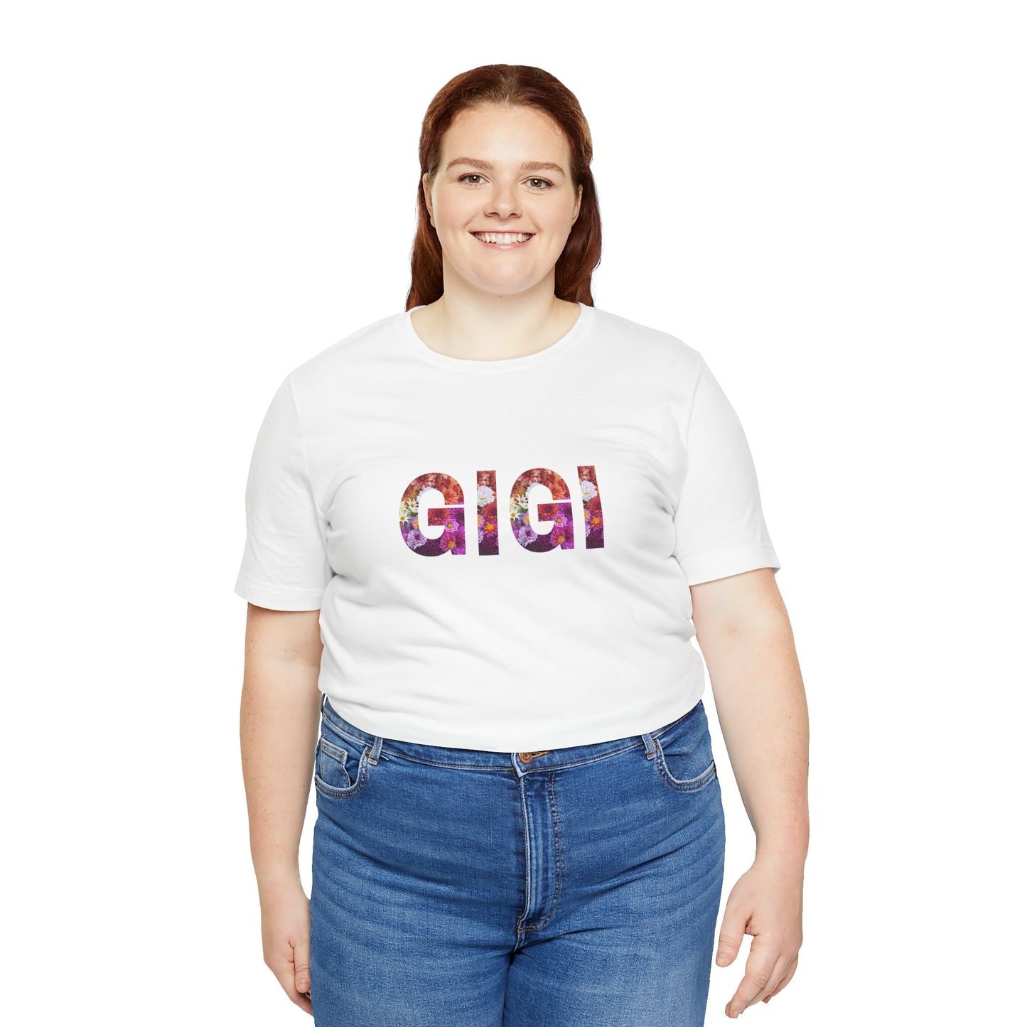 Floral Gigi Grandma Tee - Perfect for Mother's Day, Gifts for Moms and Grandmas
