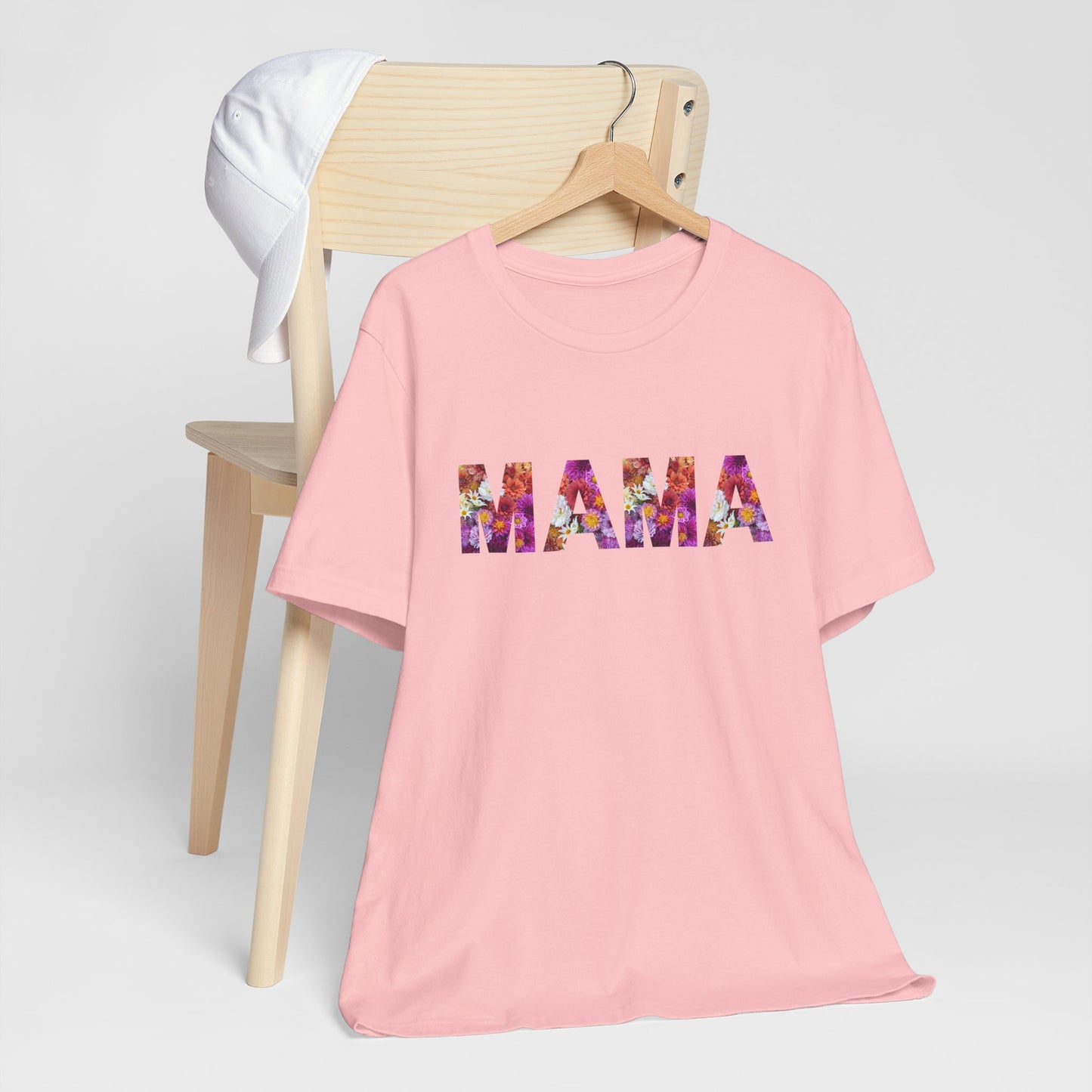 Floral Mama Tee - Perfect for Mother's Day, Gifts for Moms, Casual Wear, Baby Showers, Family Reunions