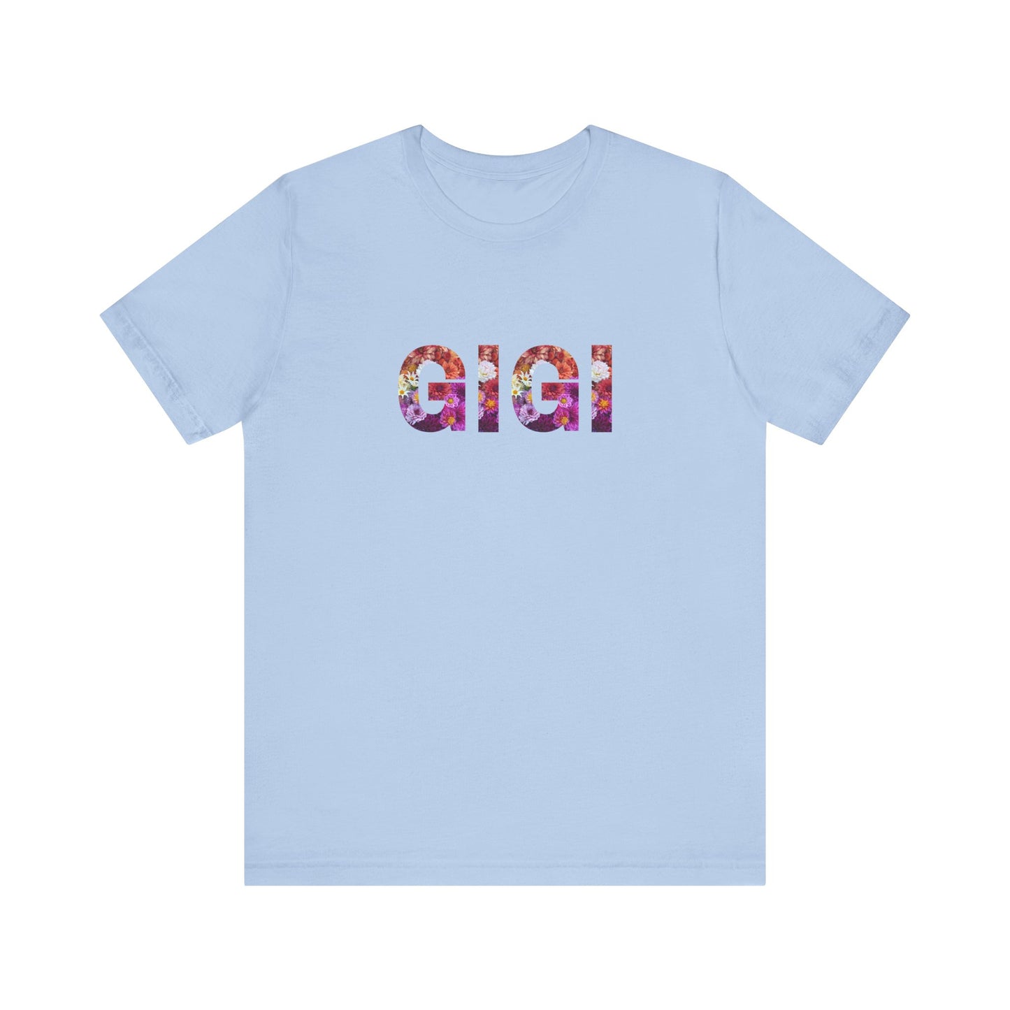 Floral Gigi Grandma Tee - Perfect for Mother's Day, Gifts for Moms and Grandmas
