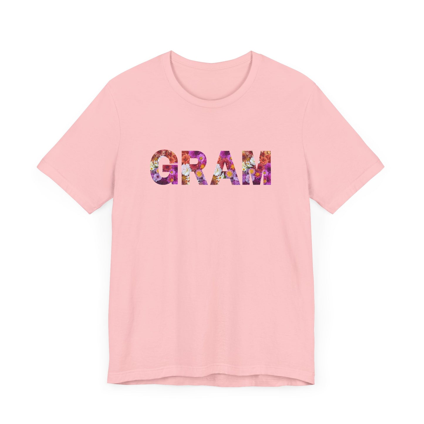 Floral Gram Tee - Perfect for Mother's Day, Gifts for Moms and Grandmas