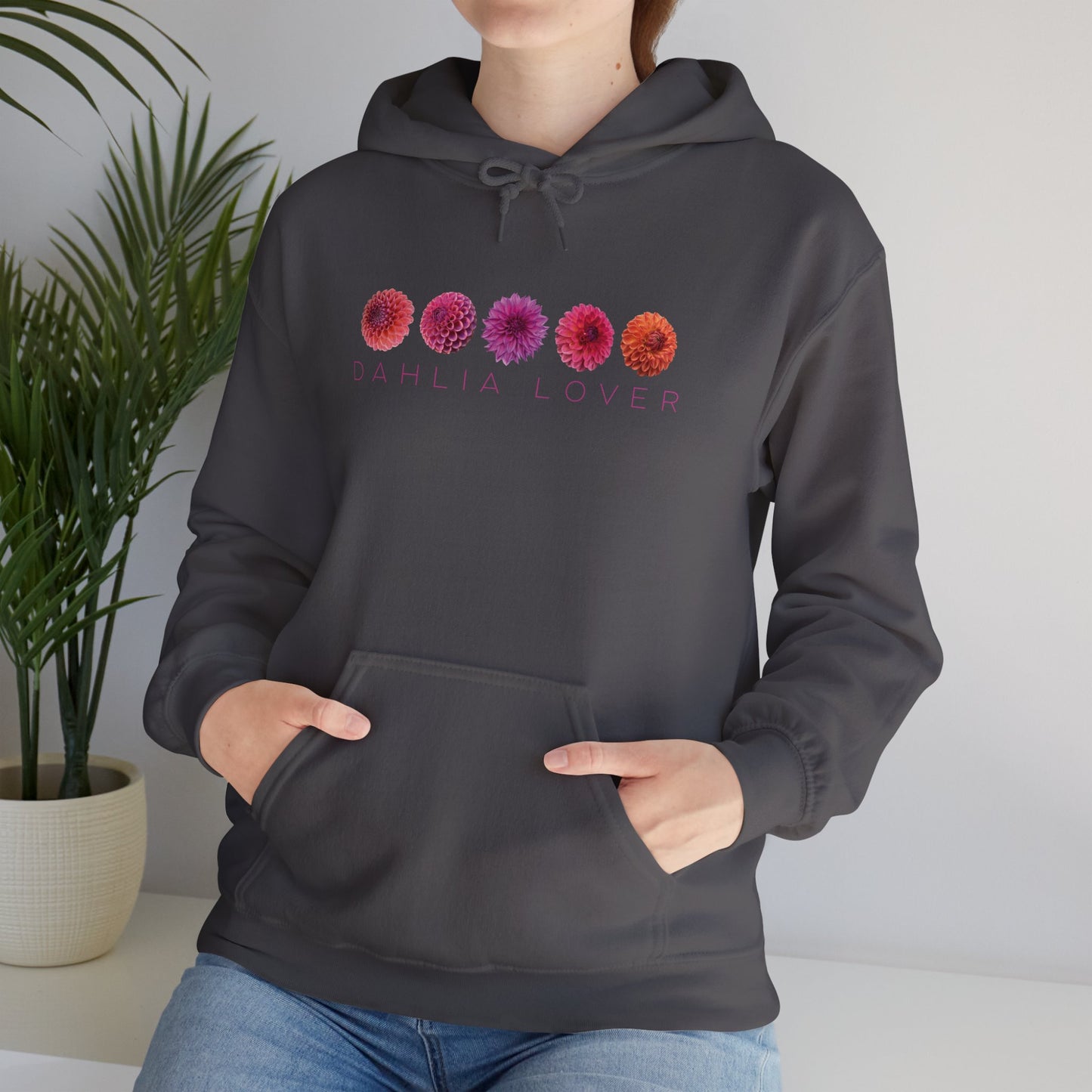 Dahlia Lover Hoodie - Cozy Unisex Sweatshirt for Flower Enthusiasts, Perfect Gift for Gardening Lovers, Spring Fashion, Blooms