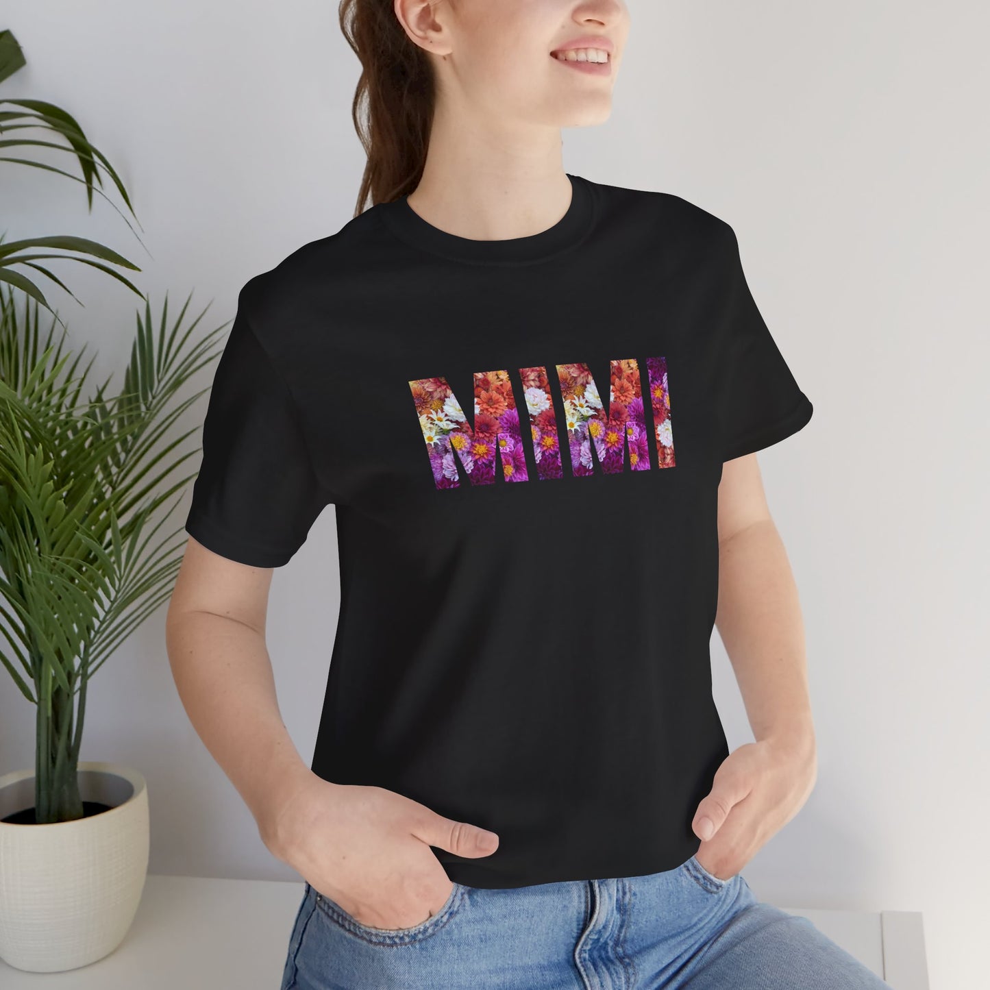 Floral Mimi Grandma Tee - Perfect for Mother's Day, Gifts for Moms and Grandmas