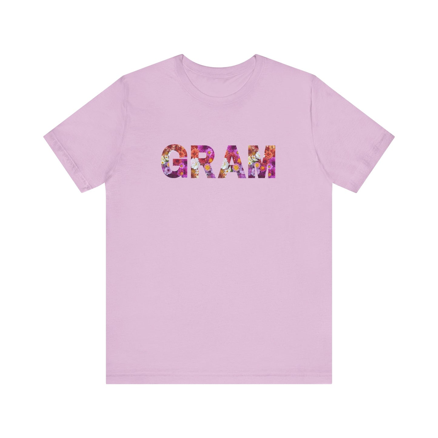 Floral Gram Tee - Perfect for Mother's Day, Gifts for Moms and Grandmas