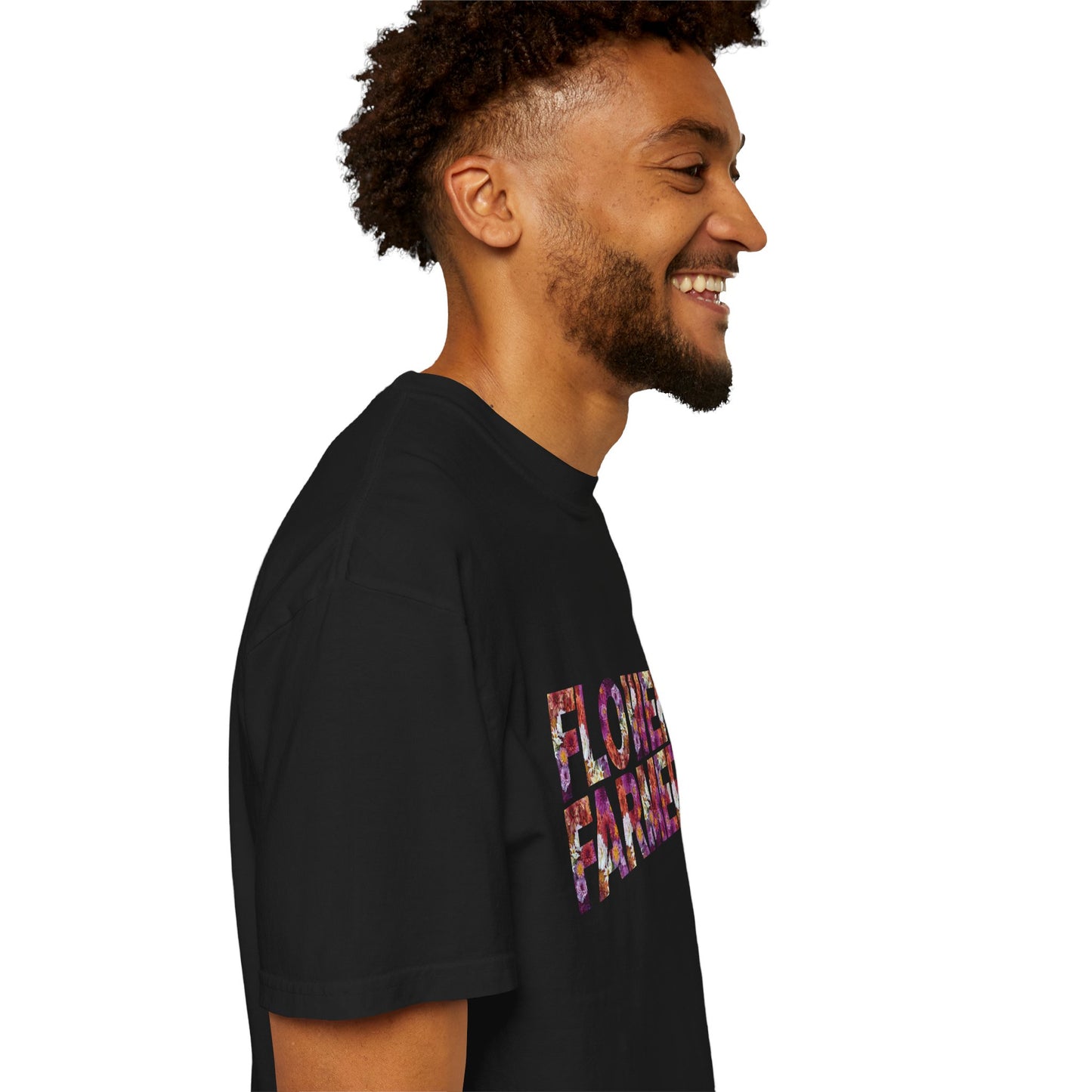 Dahlia Flower Farmer T-shirt, Unisex Garment-Dyed Tee