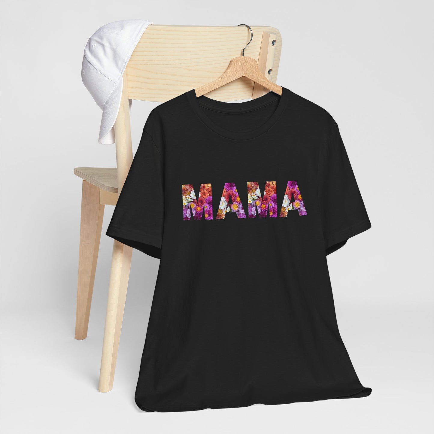 Floral Mama Tee - Perfect for Mother's Day, Gifts for Moms, Casual Wear, Baby Showers, Family Reunions