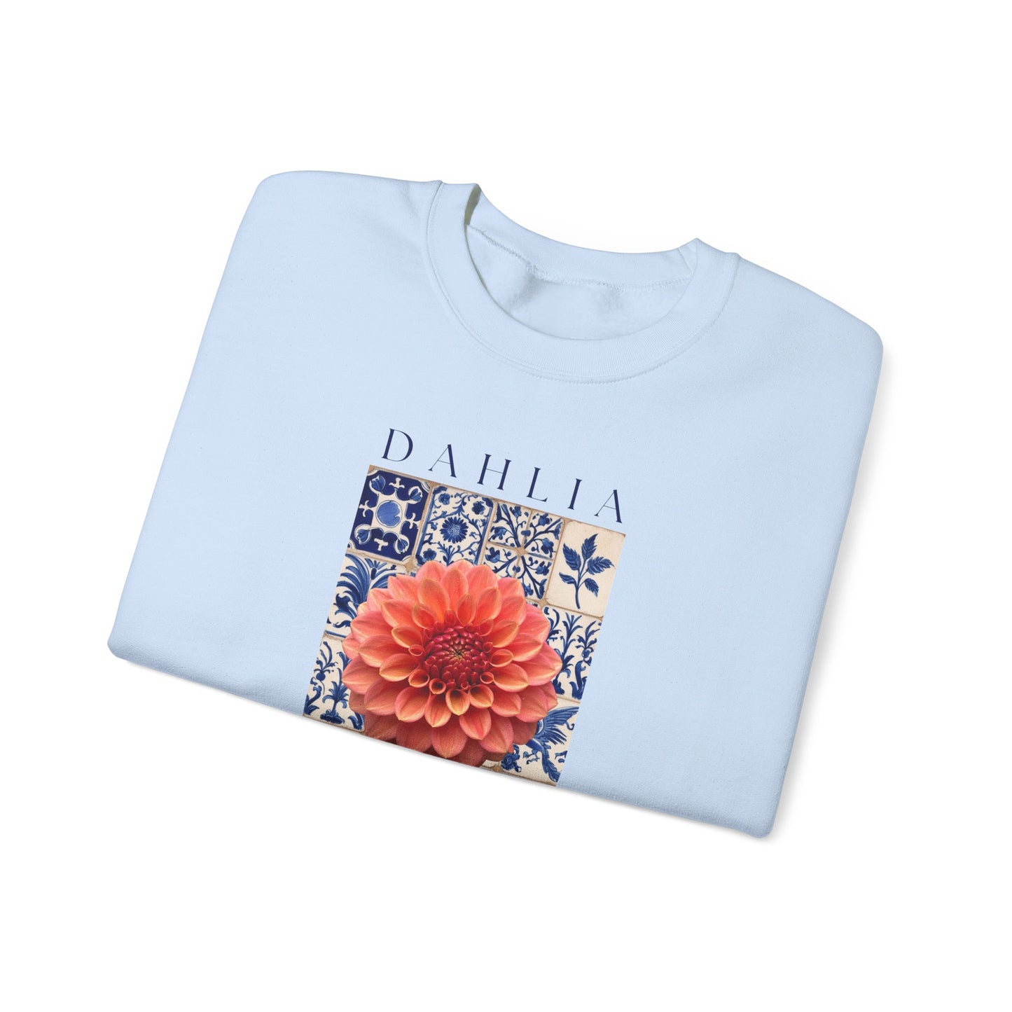 Dahlia Lover Sweatshirt, Floral Crewneck, Botanical Artwear