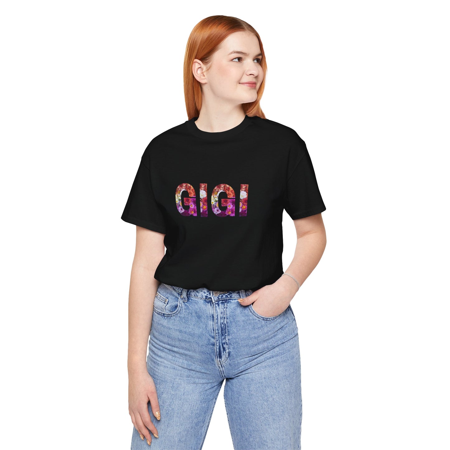 Floral Gigi Grandma Tee - Perfect for Mother's Day, Gifts for Moms and Grandmas
