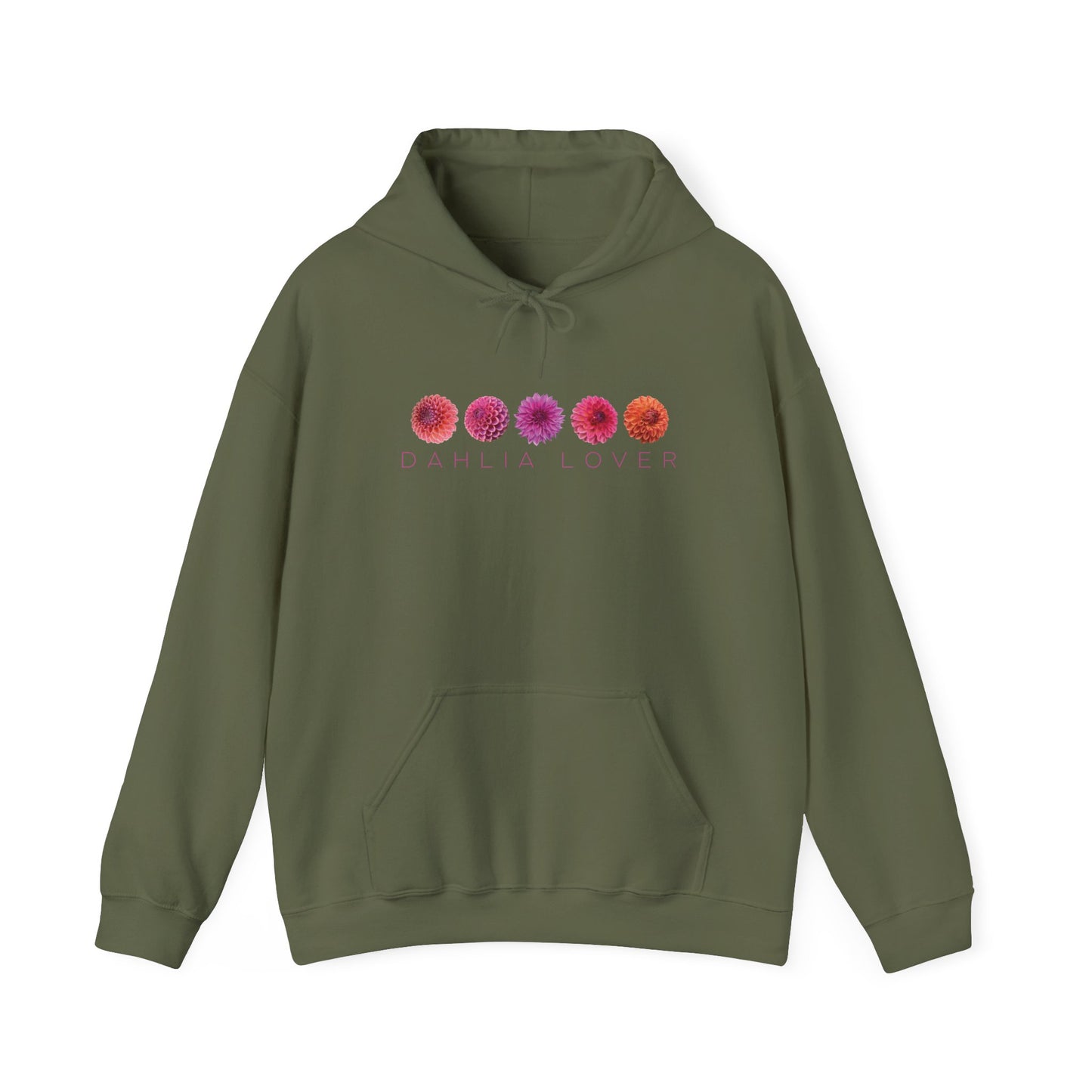 Dahlia Lover Hoodie - Cozy Unisex Sweatshirt for Flower Enthusiasts, Perfect Gift for Gardening Lovers, Spring Fashion, Blooms