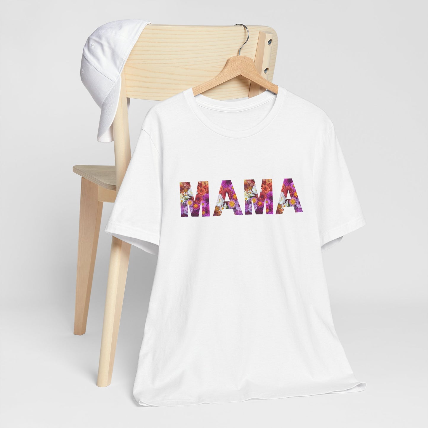 Floral Mama Tee - Perfect for Mother's Day, Gifts for Moms, Casual Wear, Baby Showers, Family Reunions