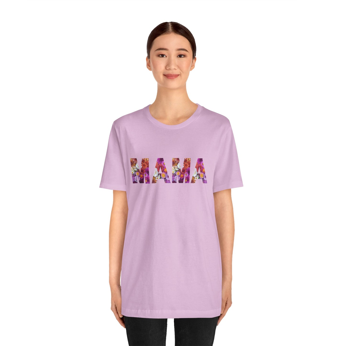 Floral Mama Tee - Perfect for Mother's Day, Gifts for Moms, Casual Wear, Baby Showers, Family Reunions