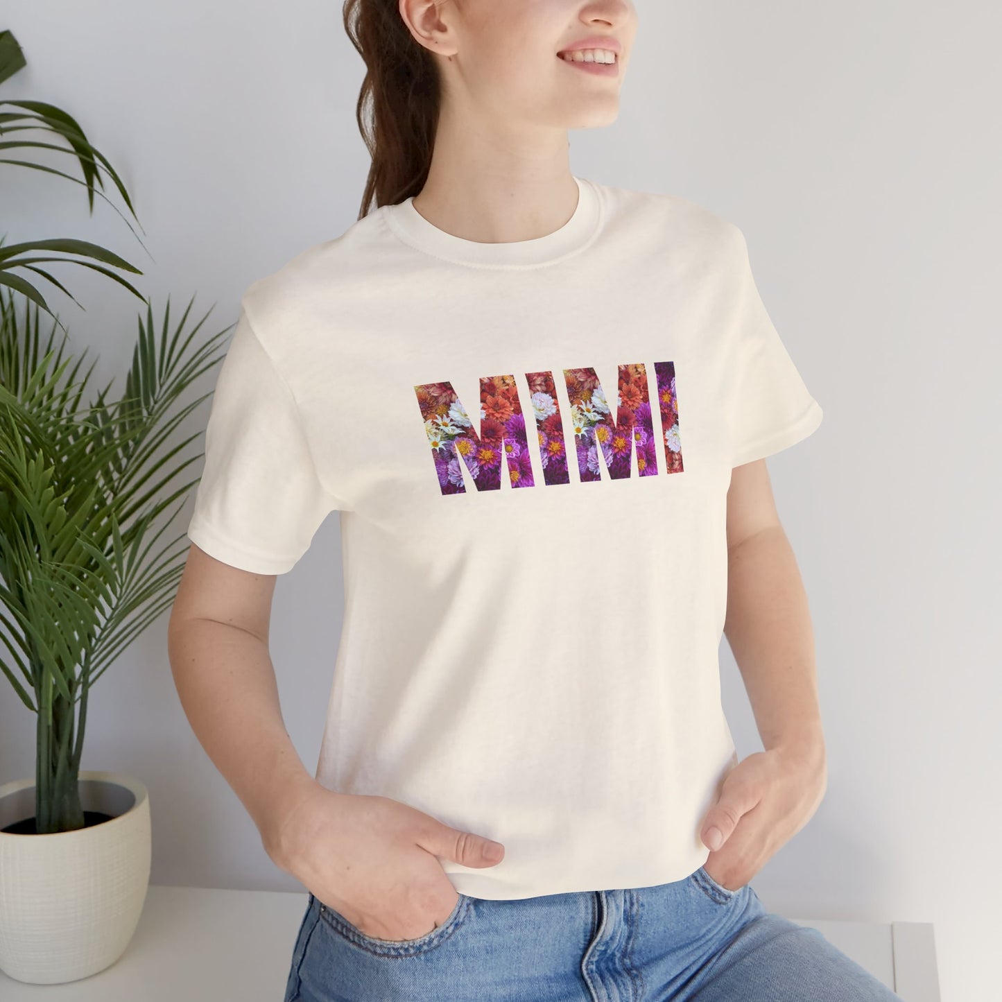Floral Mimi Grandma Tee - Perfect for Mother's Day, Gifts for Moms and Grandmas