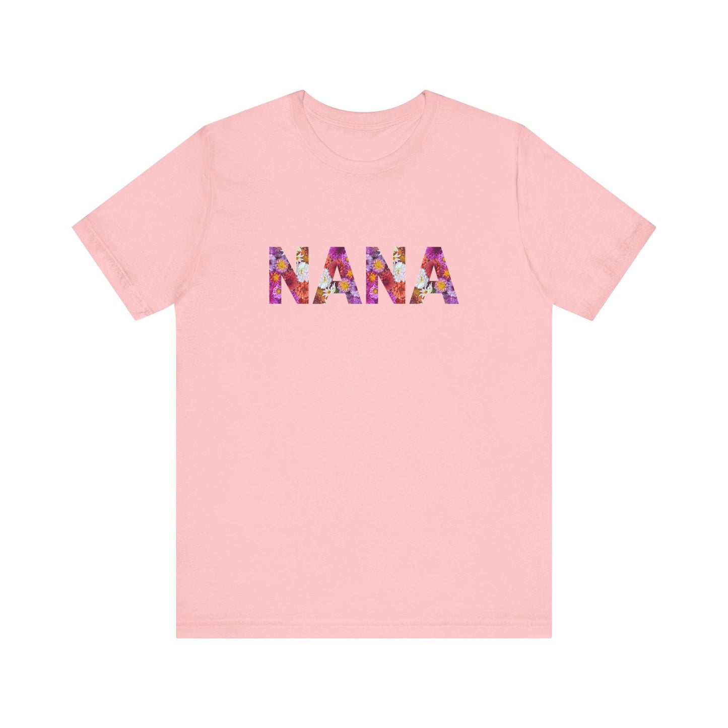 Floral Nana Tee - Perfect for Mother's Day, Gifts for Moms and Grandmas