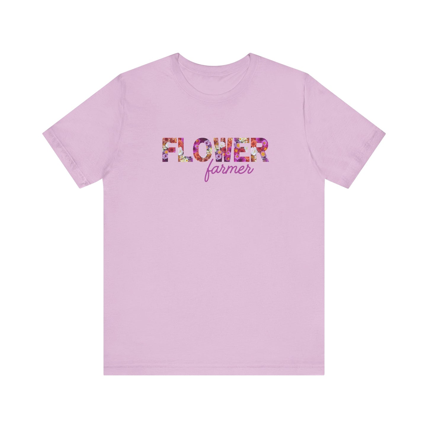 Dahlia Flower Farmer Unisex Tee, Floral Graphic Shirt, Gardening Gift, Spring Style T-Shirt, Nature Lover Apparel, Gifts for Gardeners