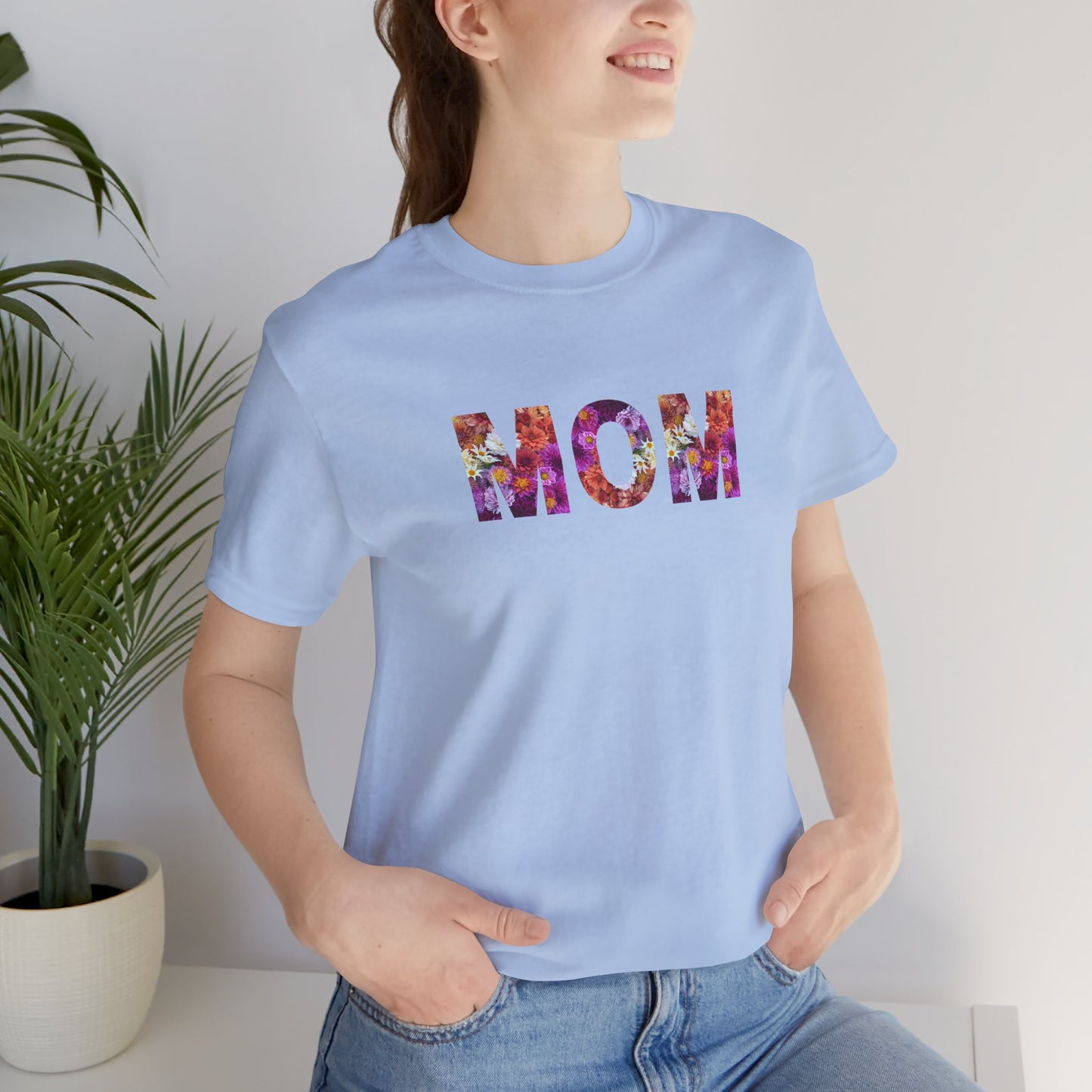 Floral Mom Tee - Perfect for Mother's Day, Gifts for Moms
