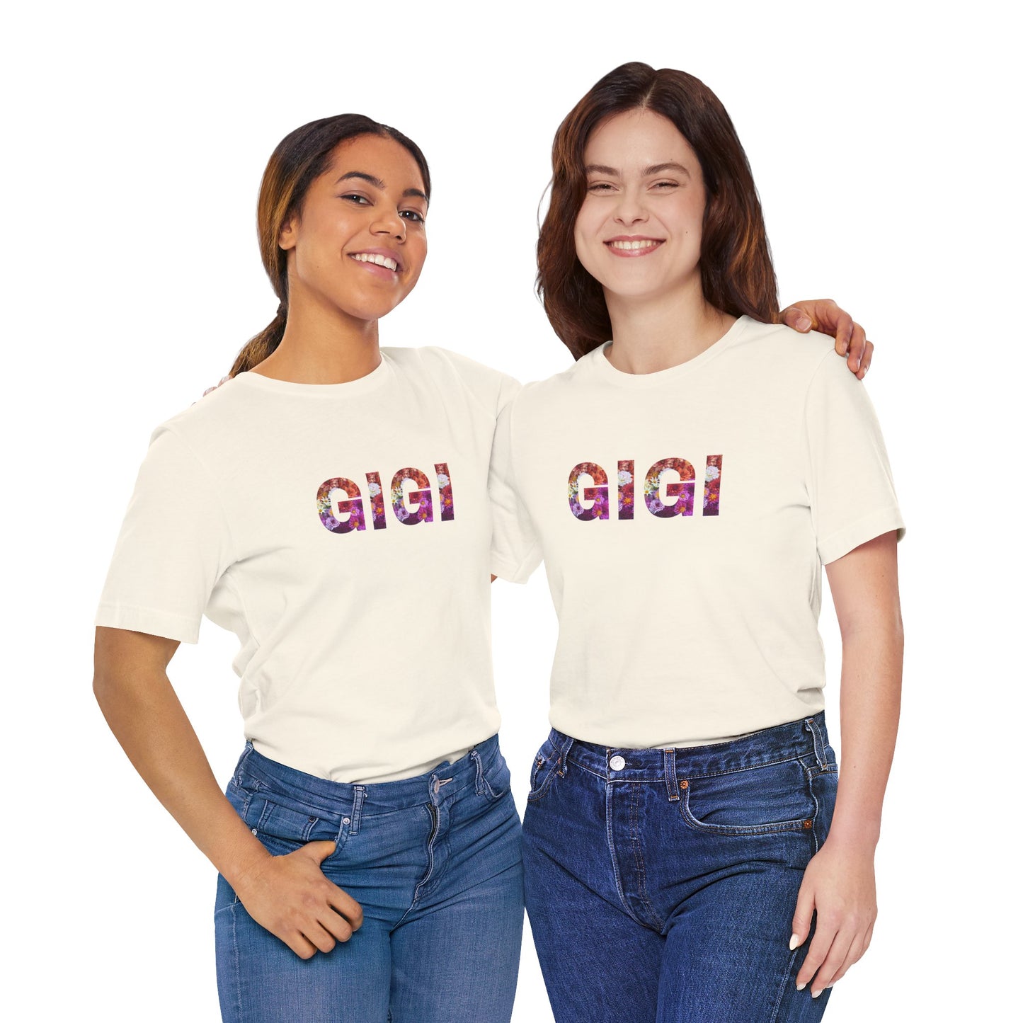 Floral Gigi Grandma Tee - Perfect for Mother's Day, Gifts for Moms and Grandmas