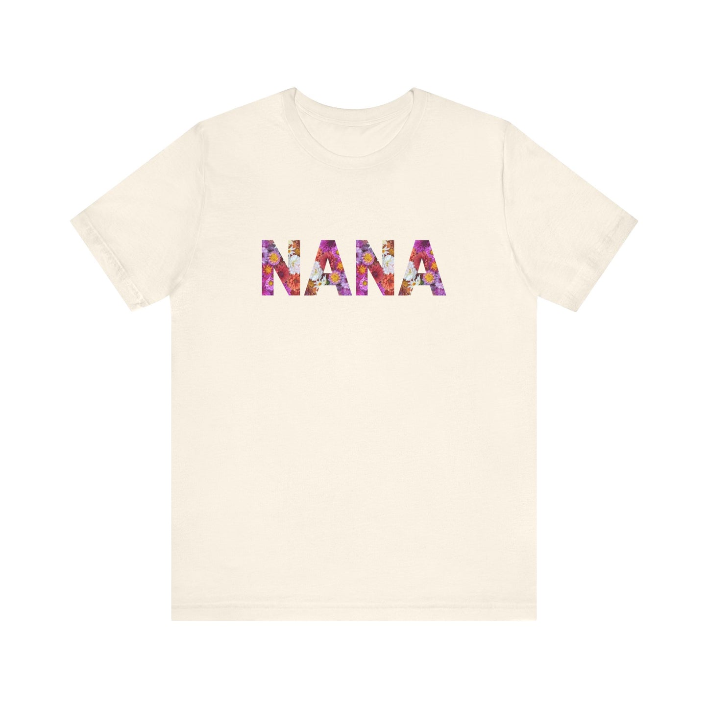 Floral Nana Tee - Perfect for Mother's Day, Gifts for Moms and Grandmas