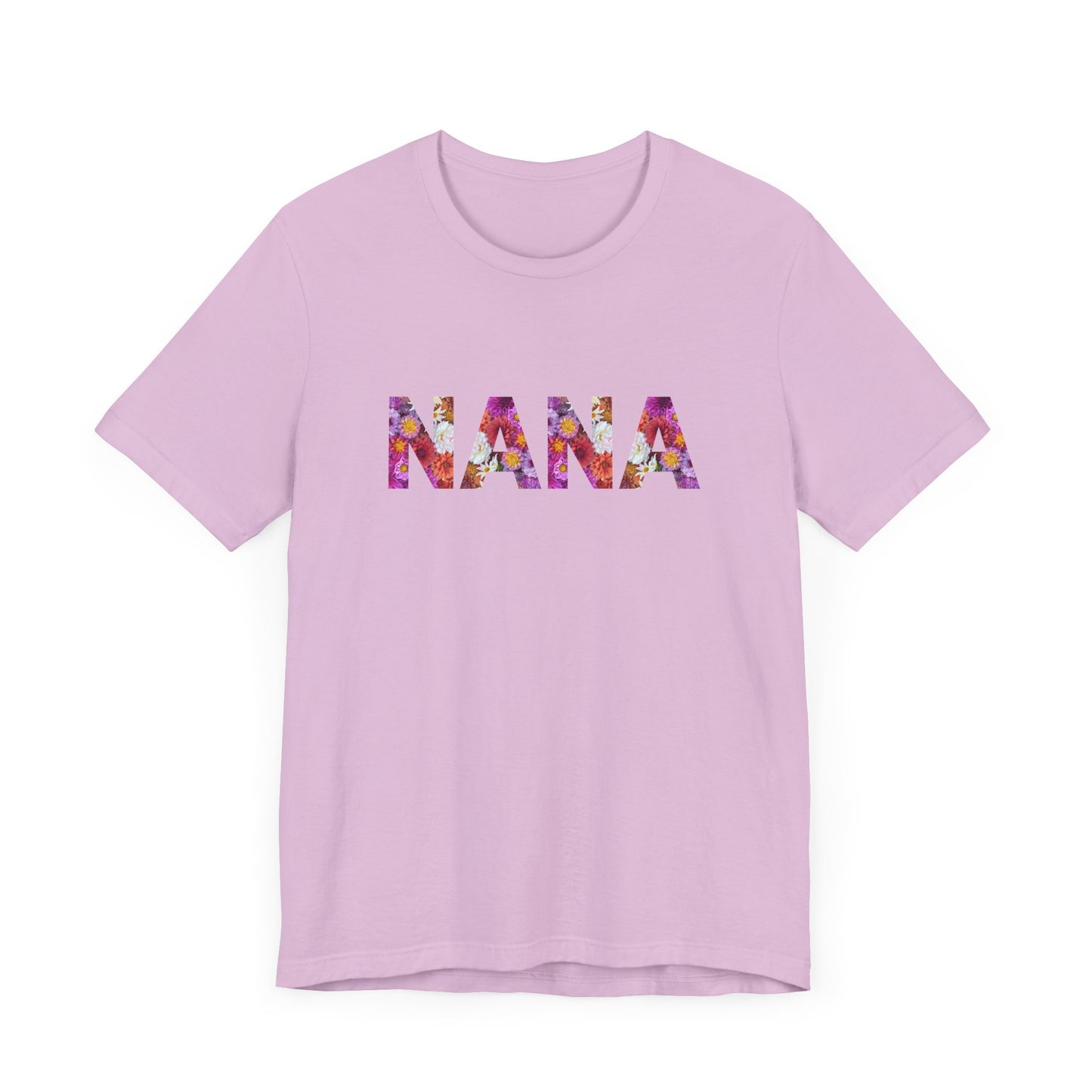 Floral Nana Tee - Perfect for Mother's Day, Gifts for Moms and Grandmas