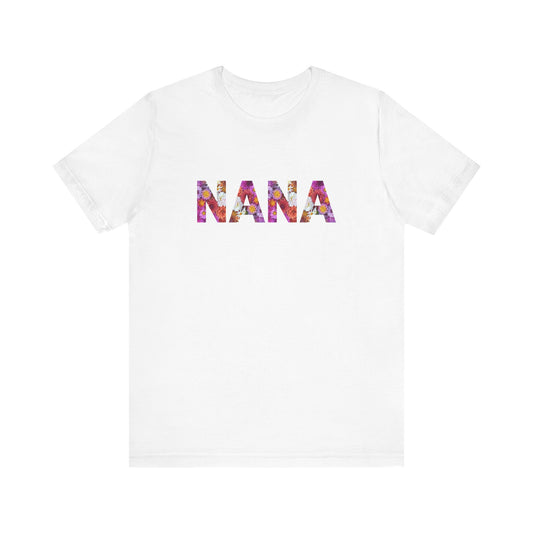 Floral Nana Tee - Perfect for Mother's Day, Gifts for Moms and Grandmas