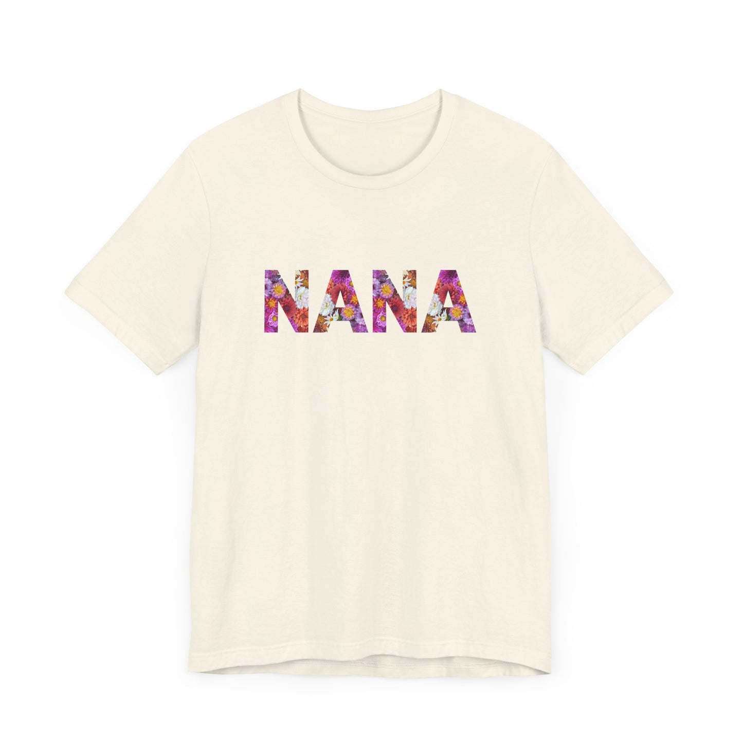 Floral Nana Tee - Perfect for Mother's Day, Gifts for Moms and Grandmas