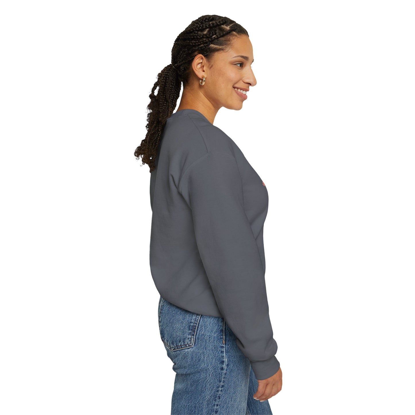 Dahlia Love Sweatshirt - Cozy Floral Crewneck for Spring, Perfect Gift for Flower Lovers, Everyday Casual Wear, Mother's Day, Birthday