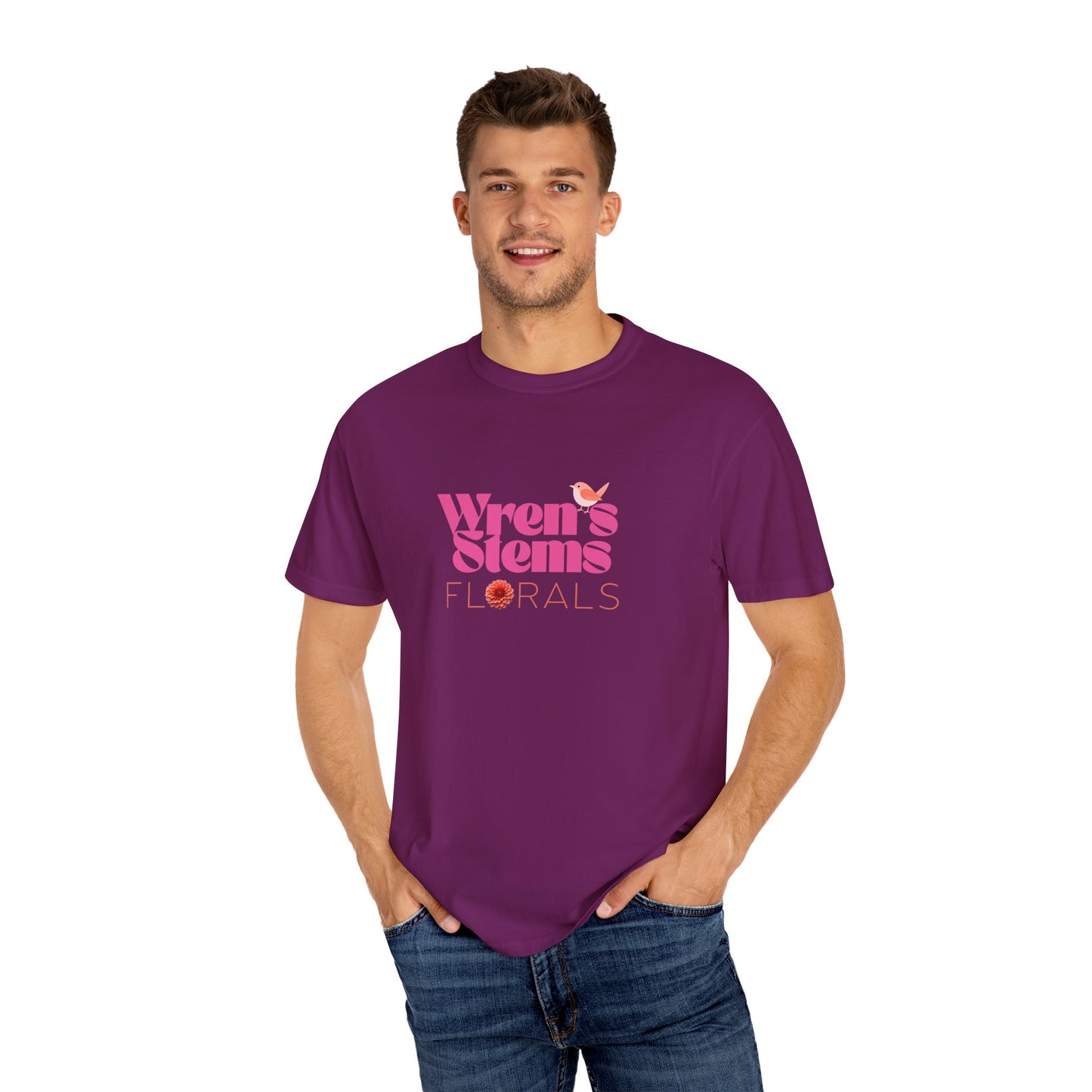 Wren's Stems Floral Graphic Tee Flower Farm T-Shirt