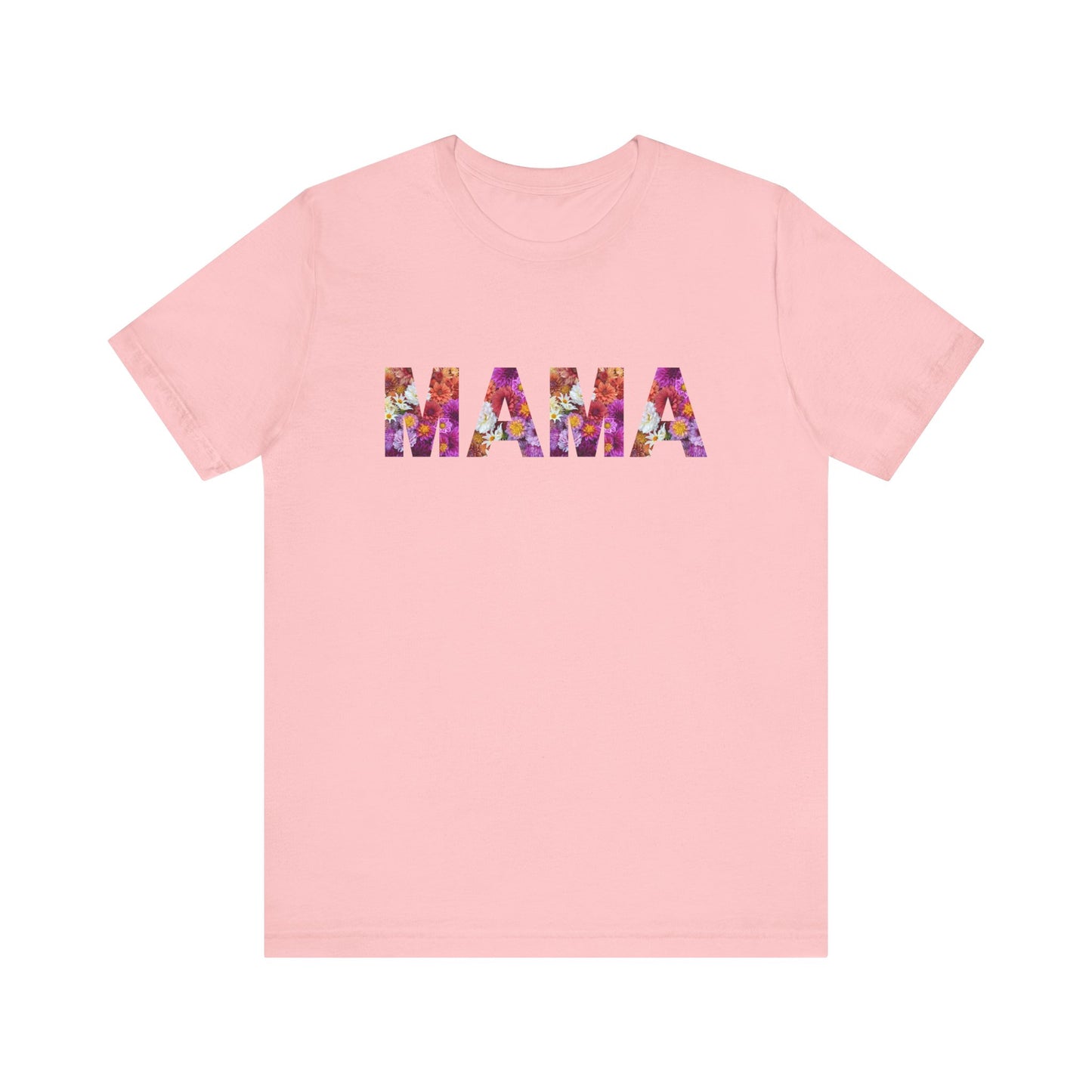 Floral Mama Tee - Perfect for Mother's Day, Gifts for Moms, Casual Wear, Baby Showers, Family Reunions
