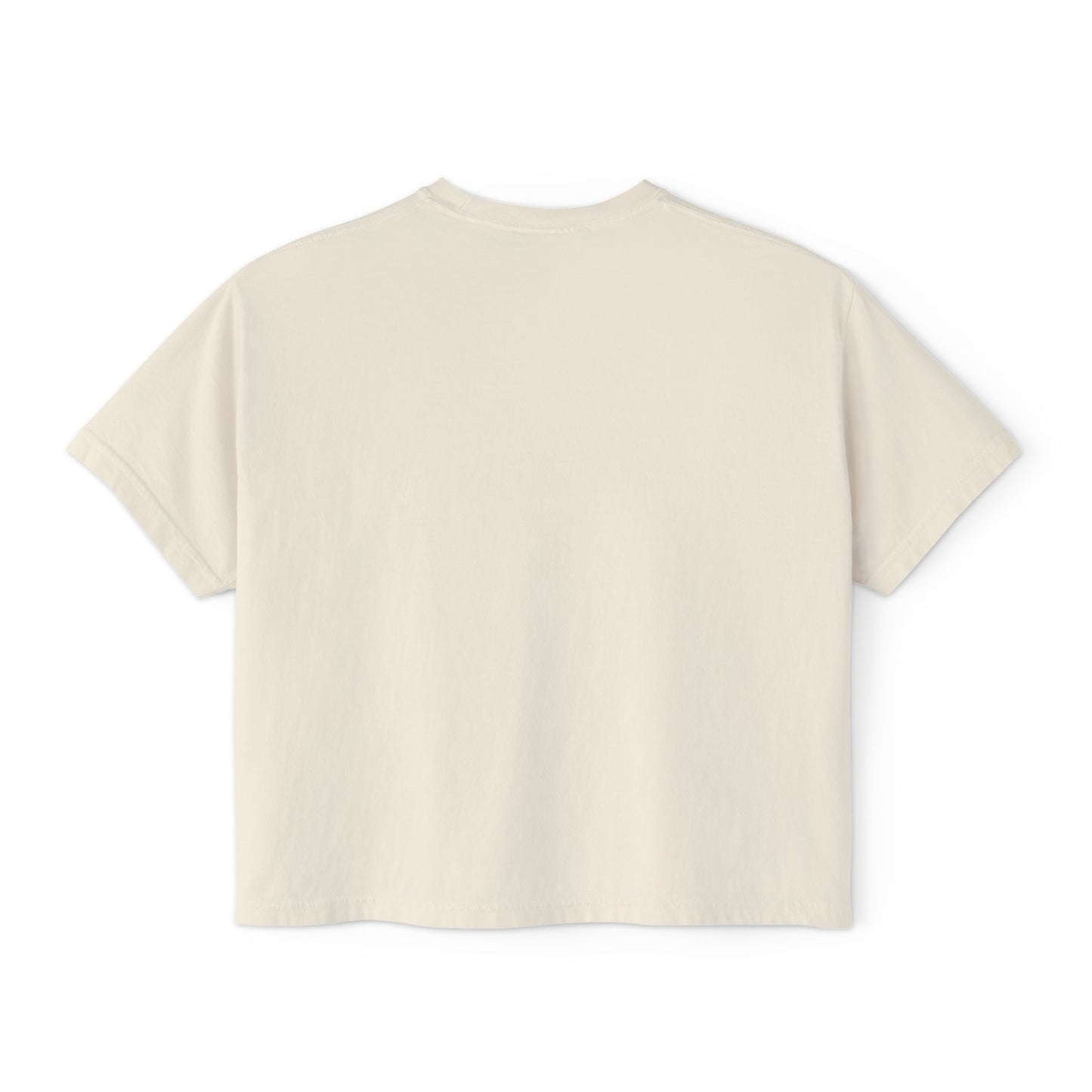 Floral Women's Boxy Tee - Wren's Stems Dahlia Tee