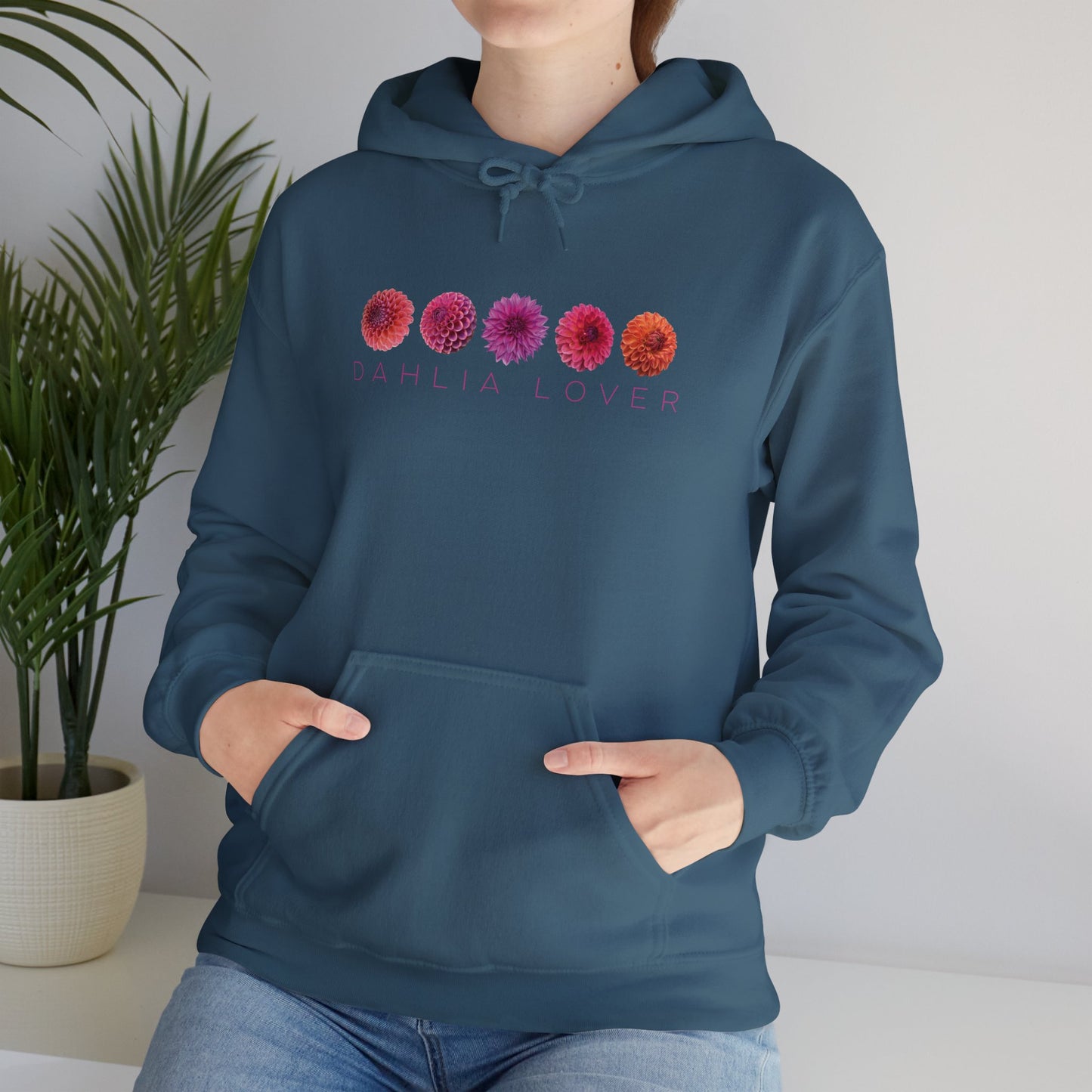 Dahlia Lover Hoodie - Cozy Unisex Sweatshirt for Flower Enthusiasts, Perfect Gift for Gardening Lovers, Spring Fashion, Blooms