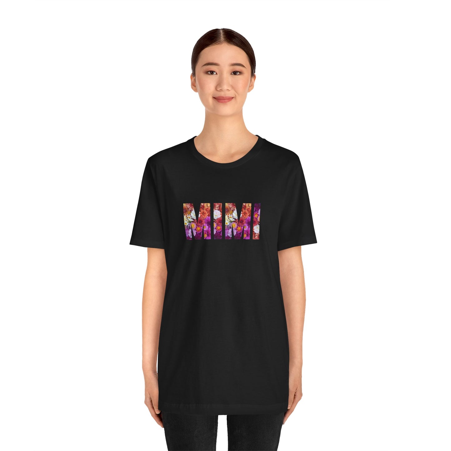 Floral Mimi Grandma Tee - Perfect for Mother's Day, Gifts for Moms and Grandmas