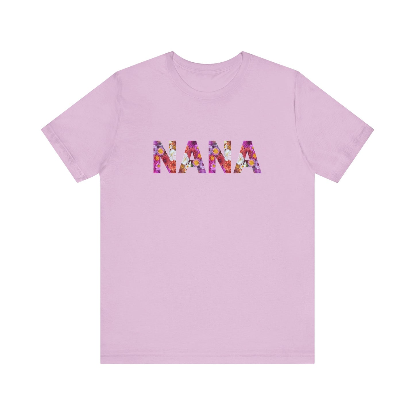 Floral Nana Tee - Perfect for Mother's Day, Gifts for Moms and Grandmas