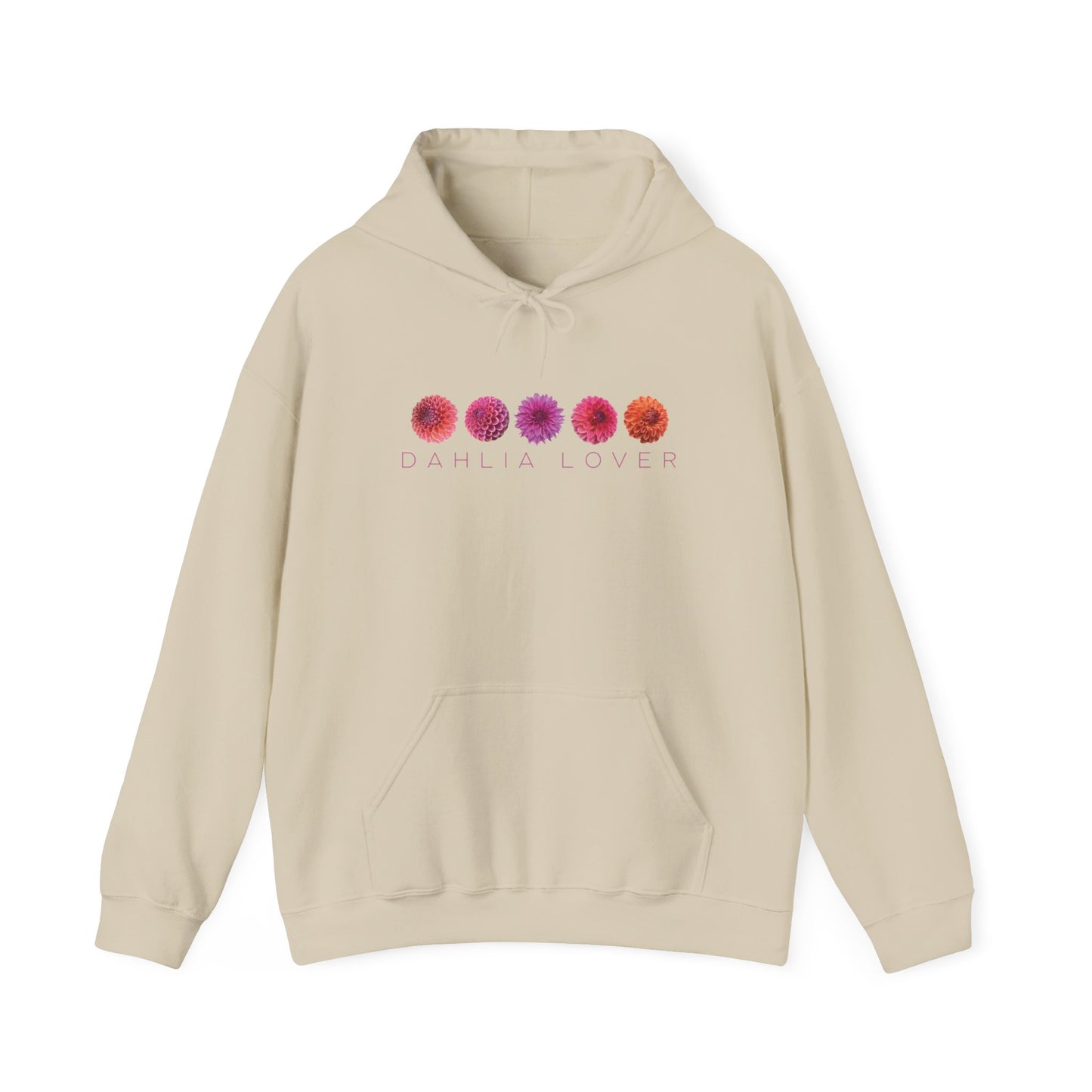 Dahlia Lover Hoodie - Cozy Unisex Sweatshirt for Flower Enthusiasts, Perfect Gift for Gardening Lovers, Spring Fashion, Blooms