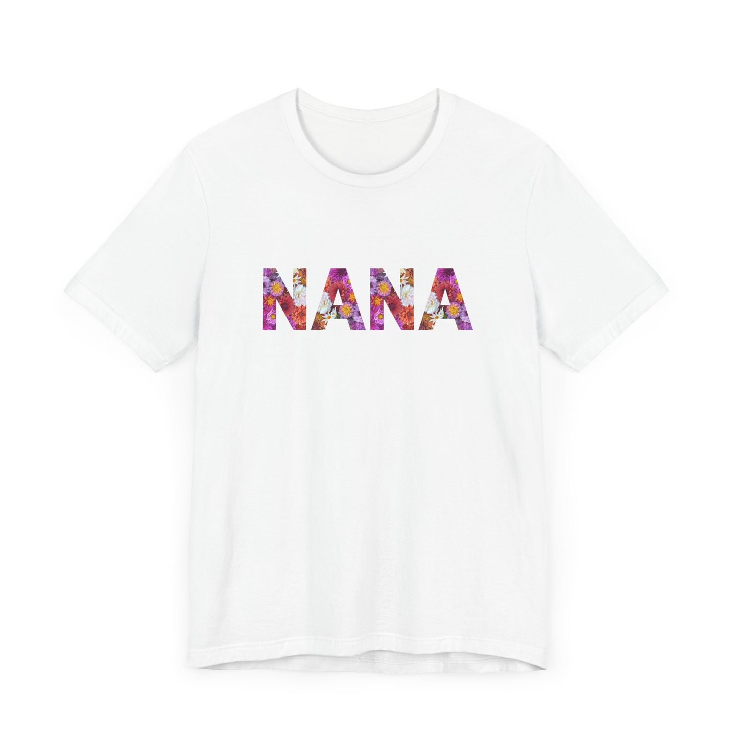 Floral Nana Tee - Perfect for Mother's Day, Gifts for Moms and Grandmas